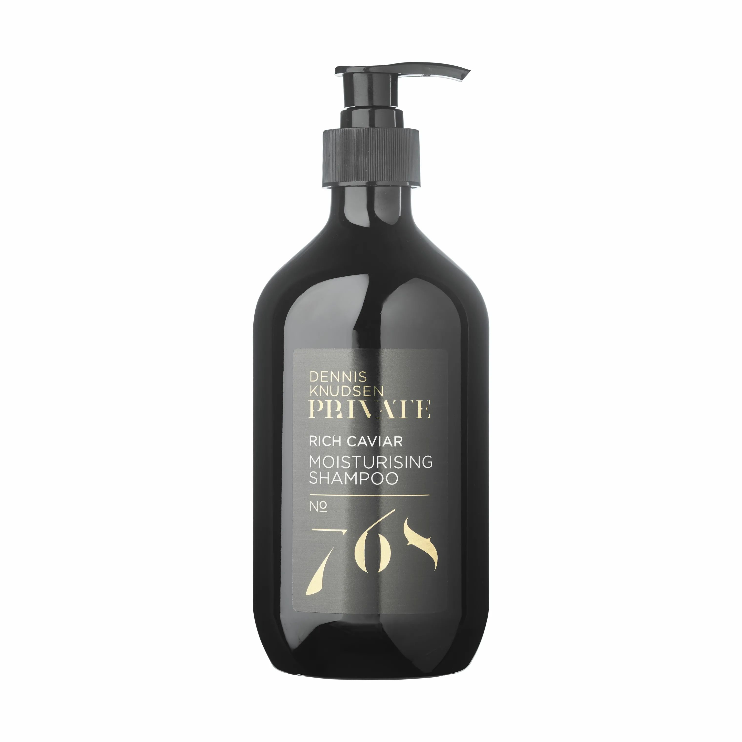 Dennis Knudsen Shampoo og hårpleje PRIVATE Rich Caviar Moisturising Shampoo i Sort, 1
