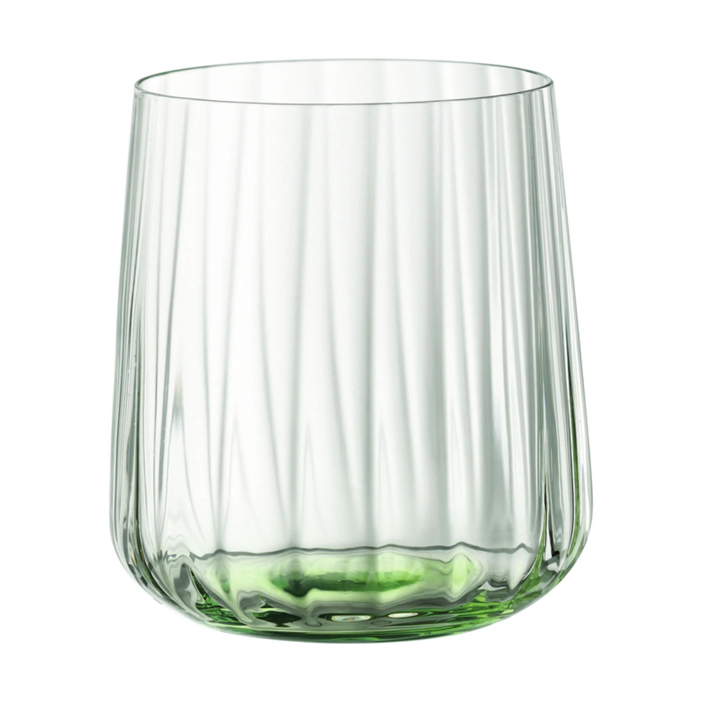 Spiegelau Vandglas Lifestyle Colour Tumblerglas - 2 stk. i klar og grøn, 4
