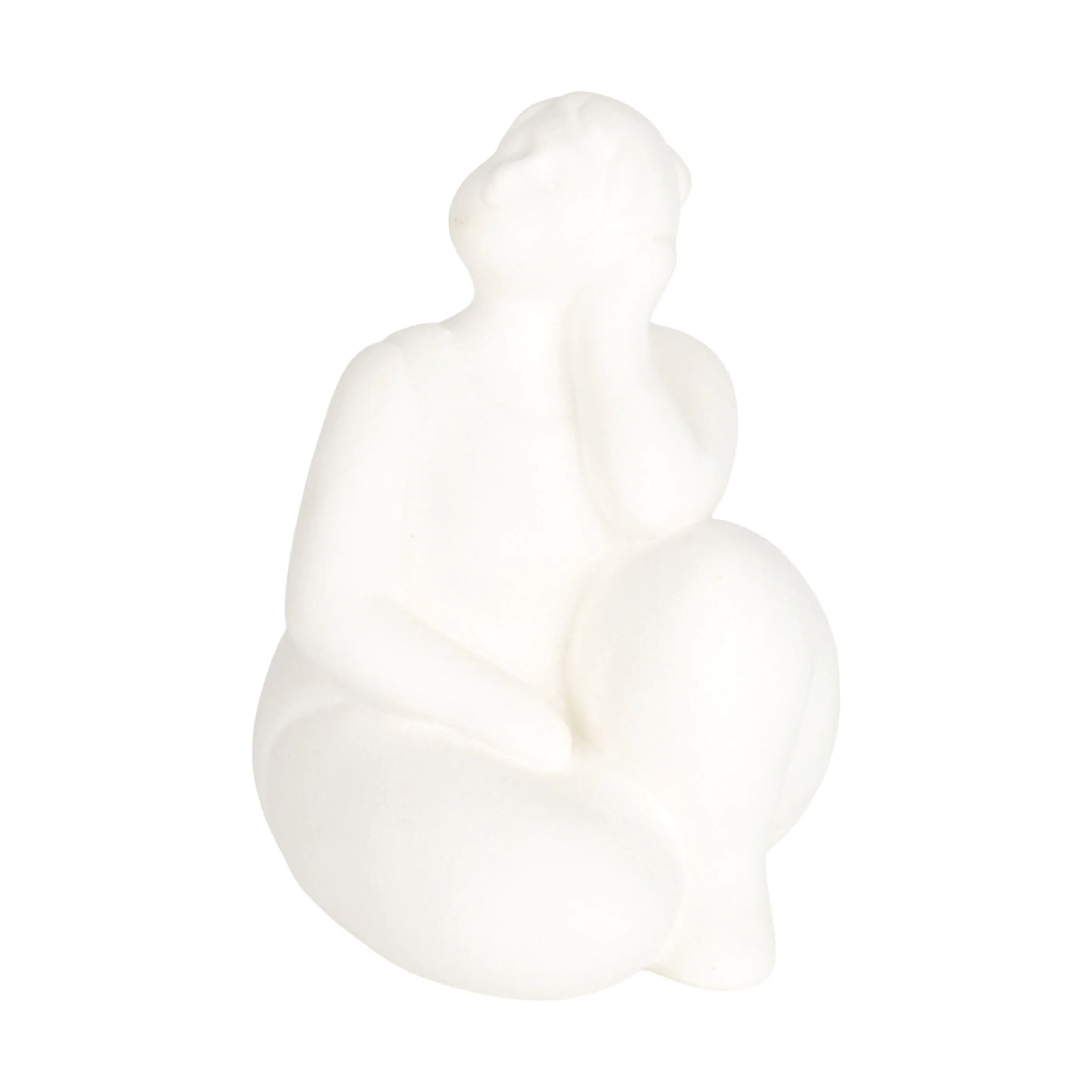 CASA Living Øvrige figurer Figur - Dame i Siddende dame med albue på knæ, 1