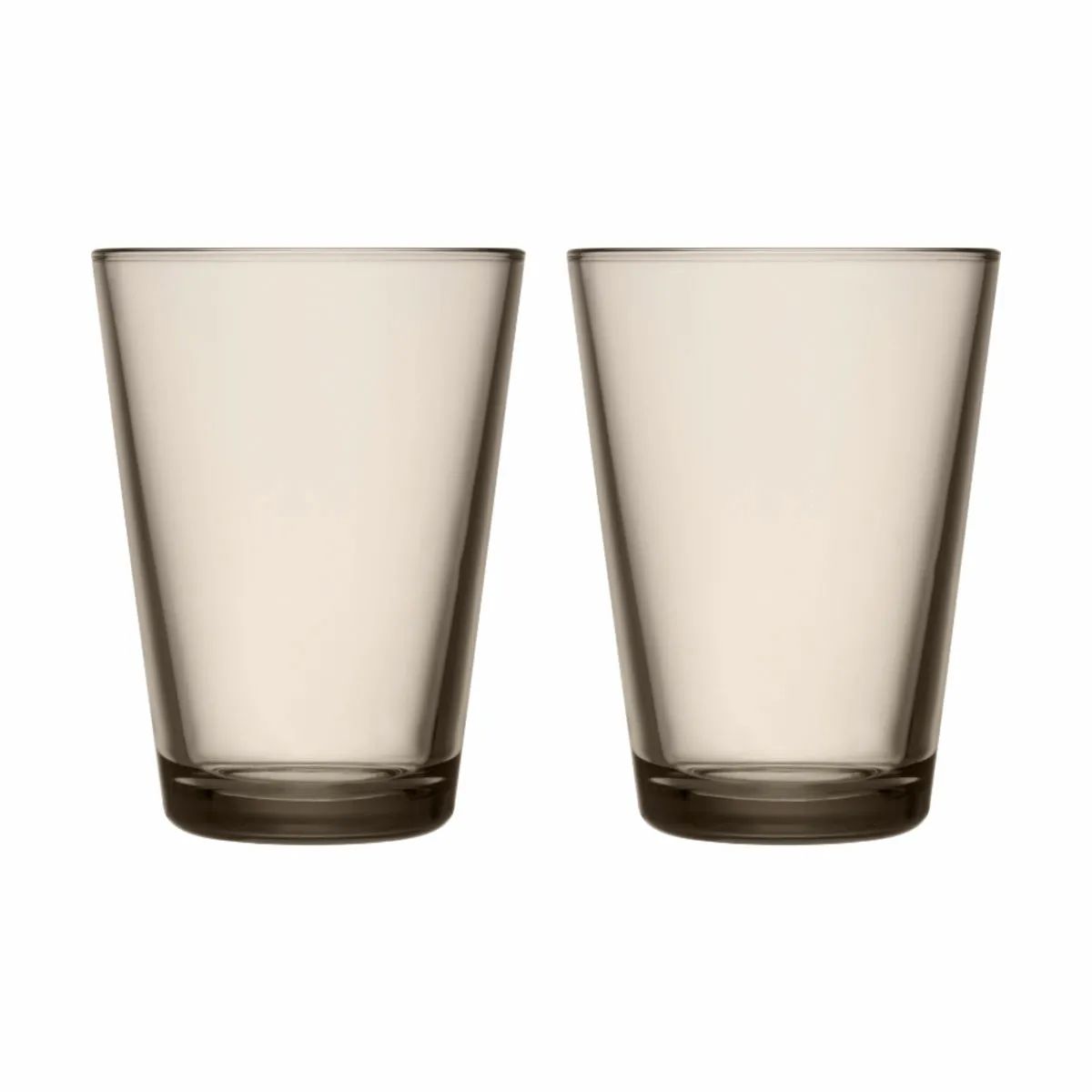 Iittala Vandglas Kartio Vandglas - 2 stk. i Linen, 40 cl, 1