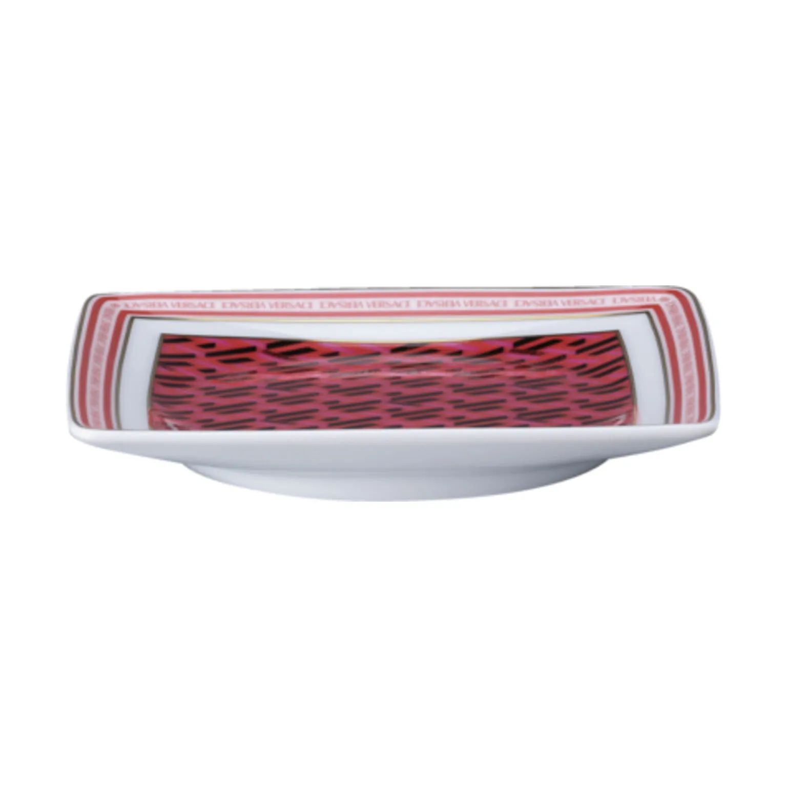 Versace Skåle Signature Skål i Rød, 11,3 cm, 2
