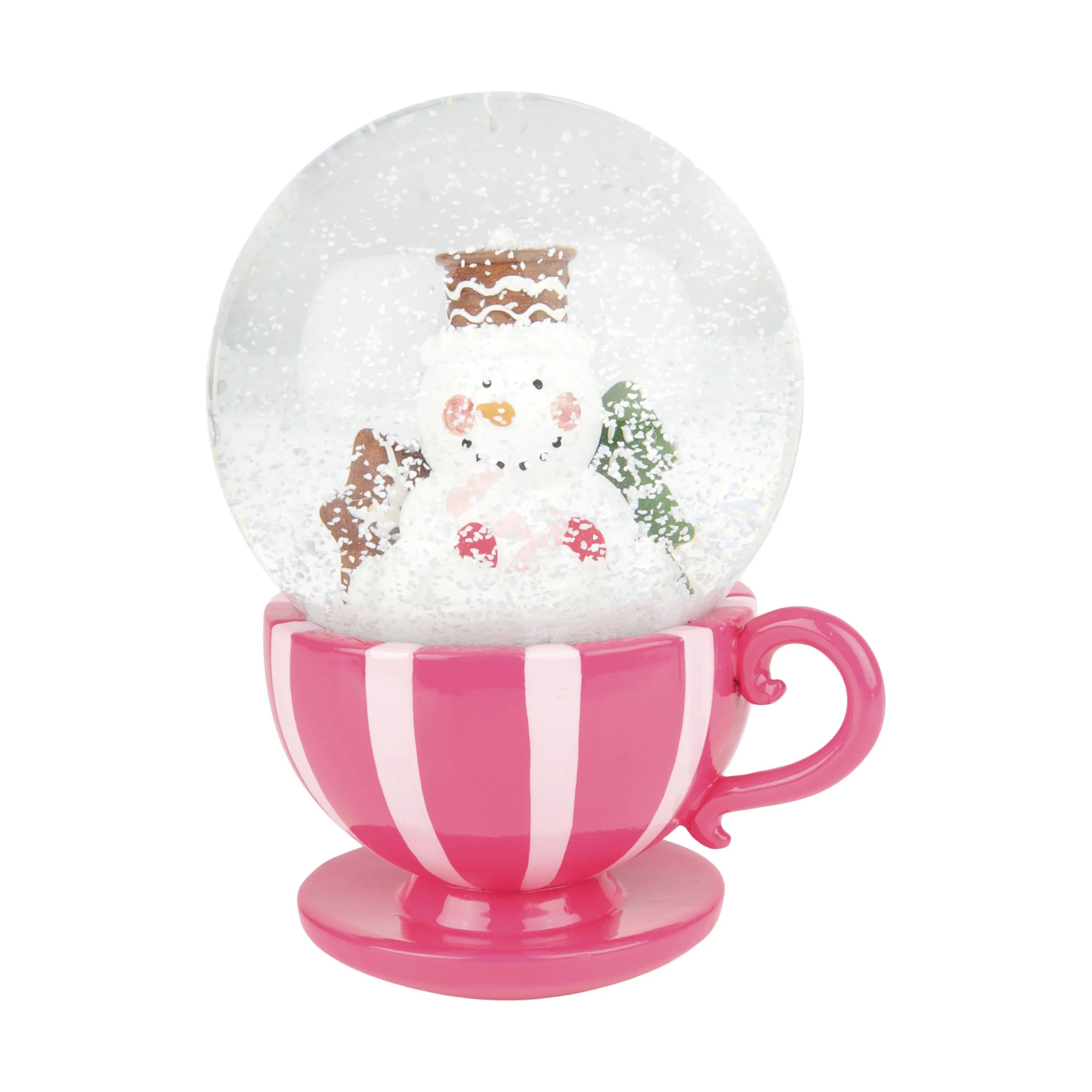 Casa Christmas Julefigurer Snekugle - Snemand i Rød+multi, 1