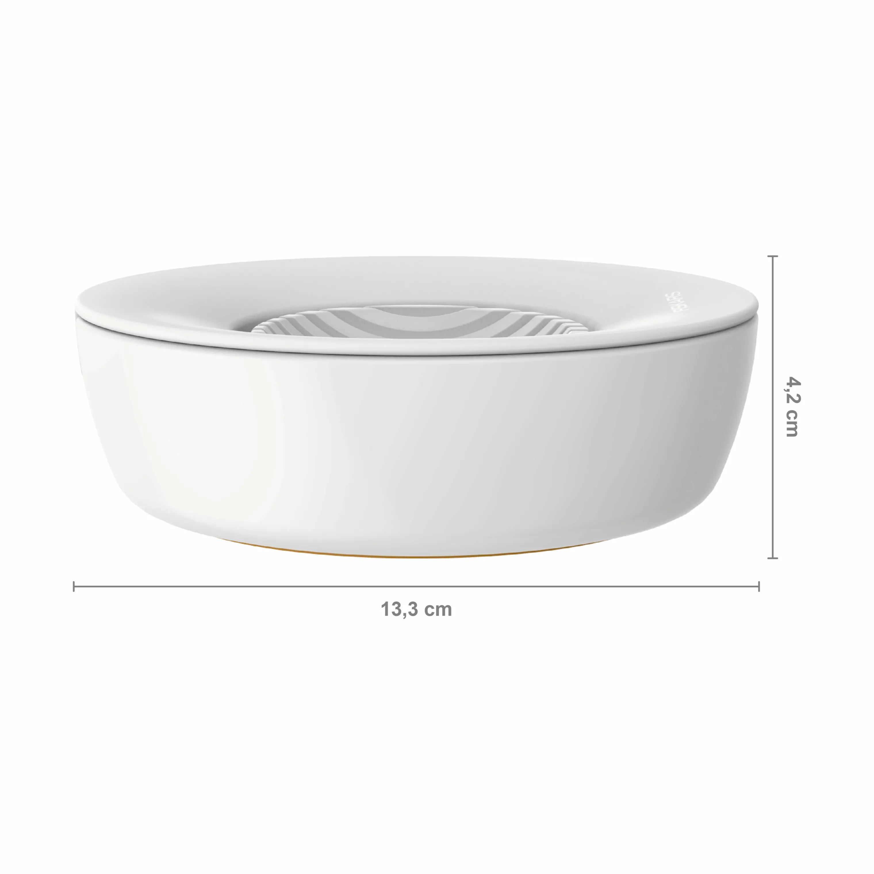 Fiskars Æggedelere og øvrigt udstyr til æg Functional Form Æggedeler i Hvid/stål, 1