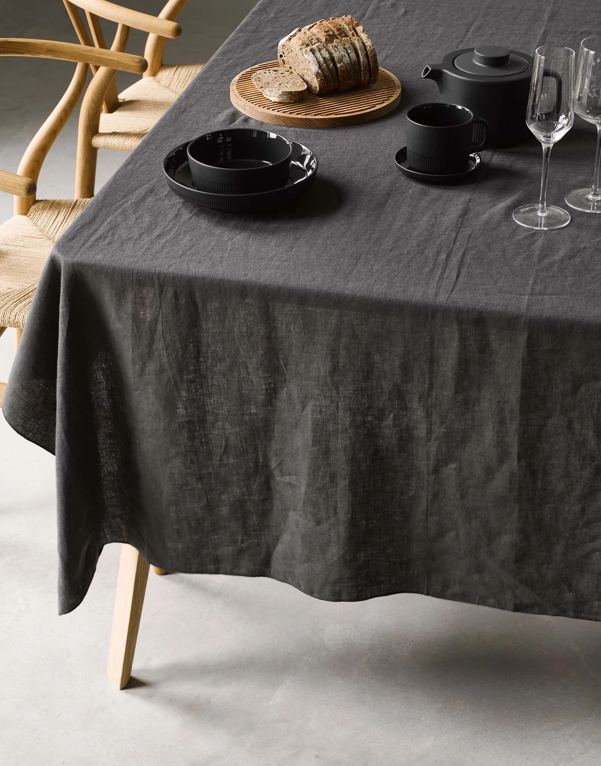 Marc O'Polo Krus og kopper med hank Moments Kop m. Underkop i Anthracite, 5