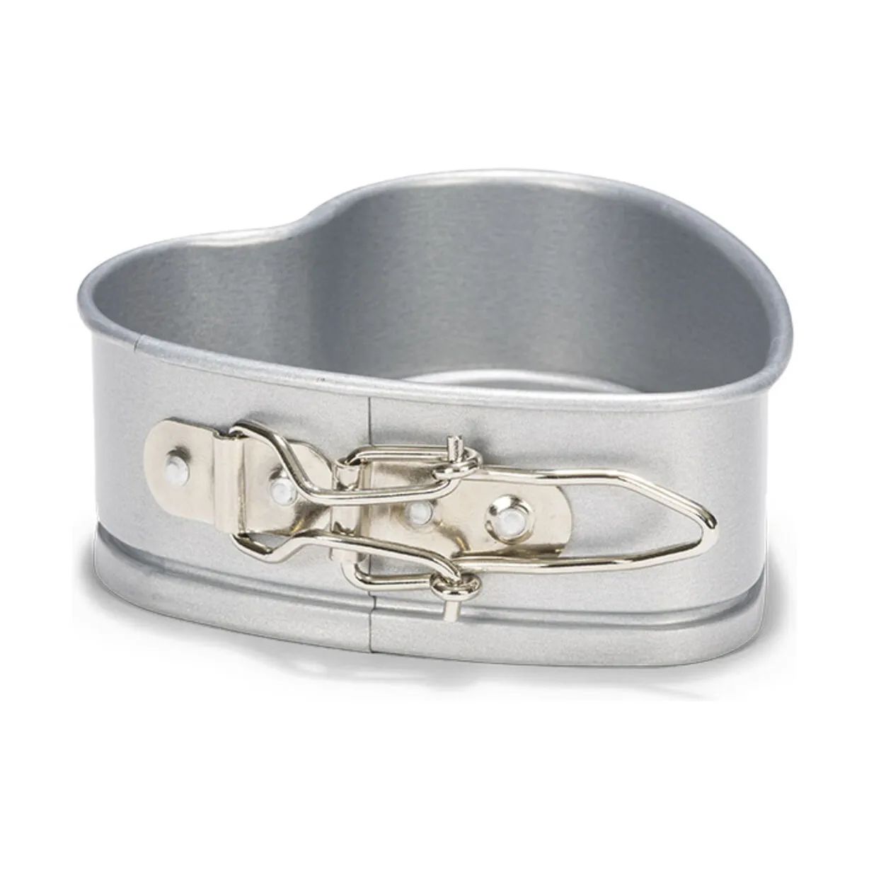 Patisse Springforme Silvertop Bageform - Hjerte i Sølv, 1