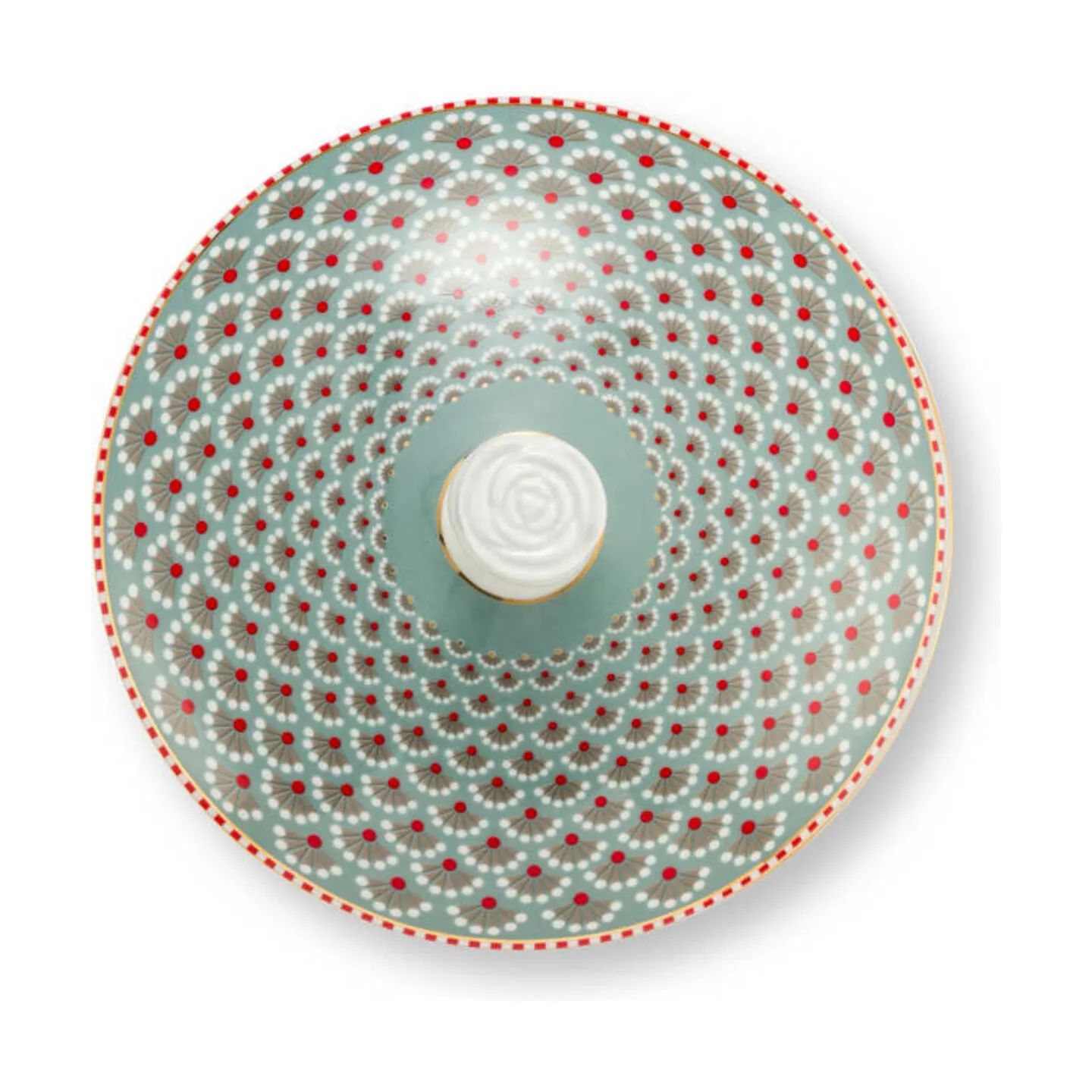PIP Studio Krukker med låg Blooming Tales Opbevaringskrukke i Blue, 4