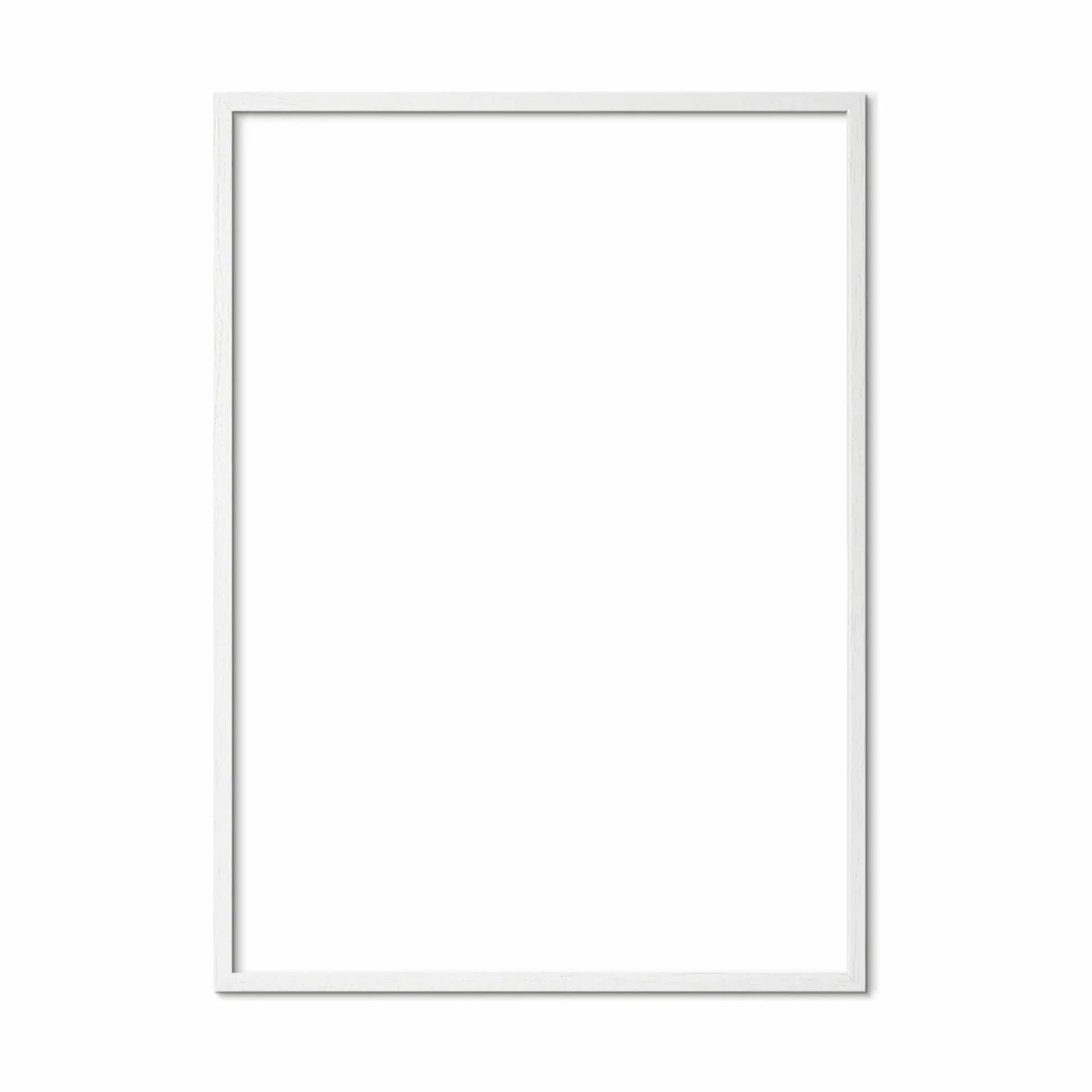 Poster&Frame Billedrammer Passepartout i Hvid, 40 cm, 1