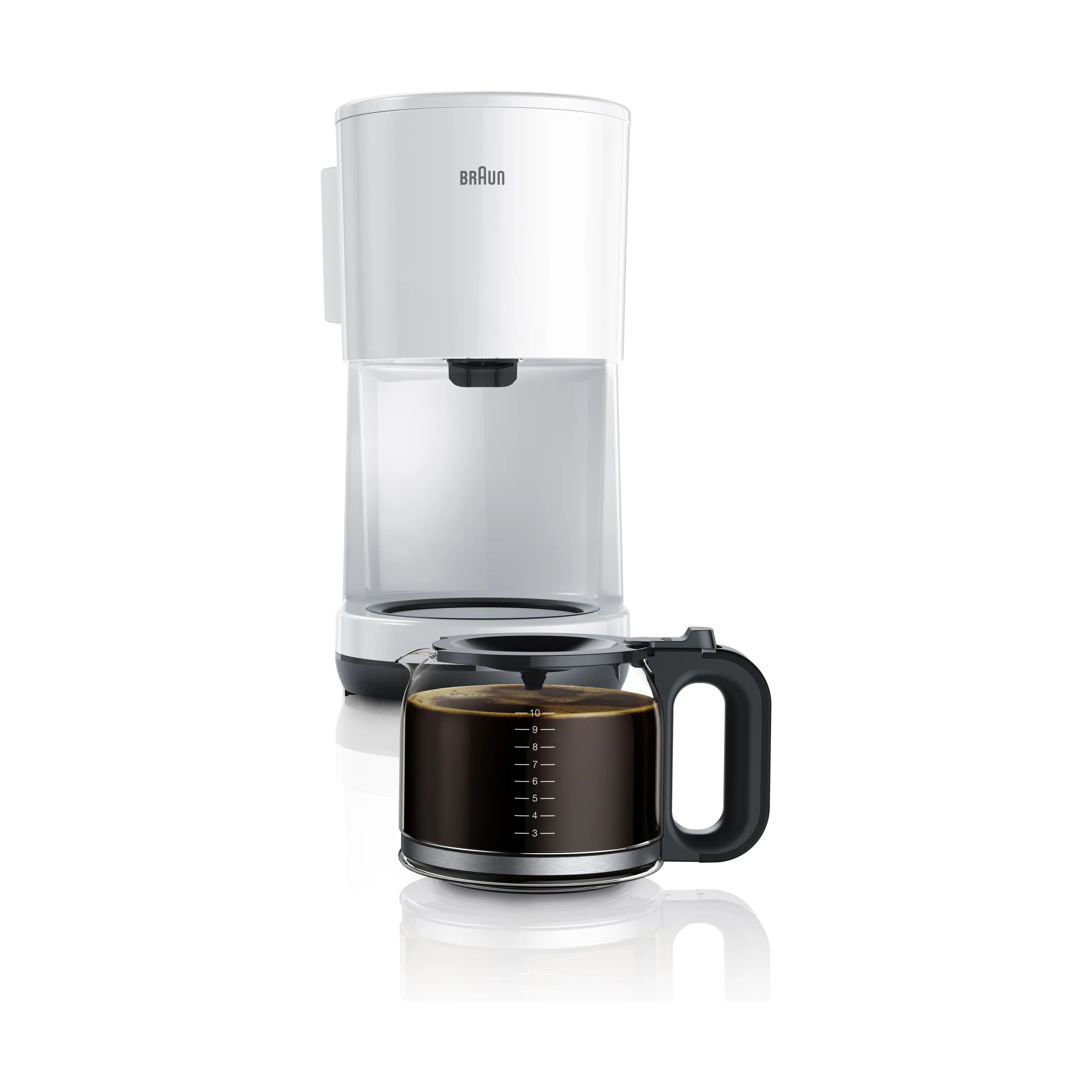 Braun Kaffemaskiner Breakfast Kaffemaskine KF1100WH i Hvid, 4