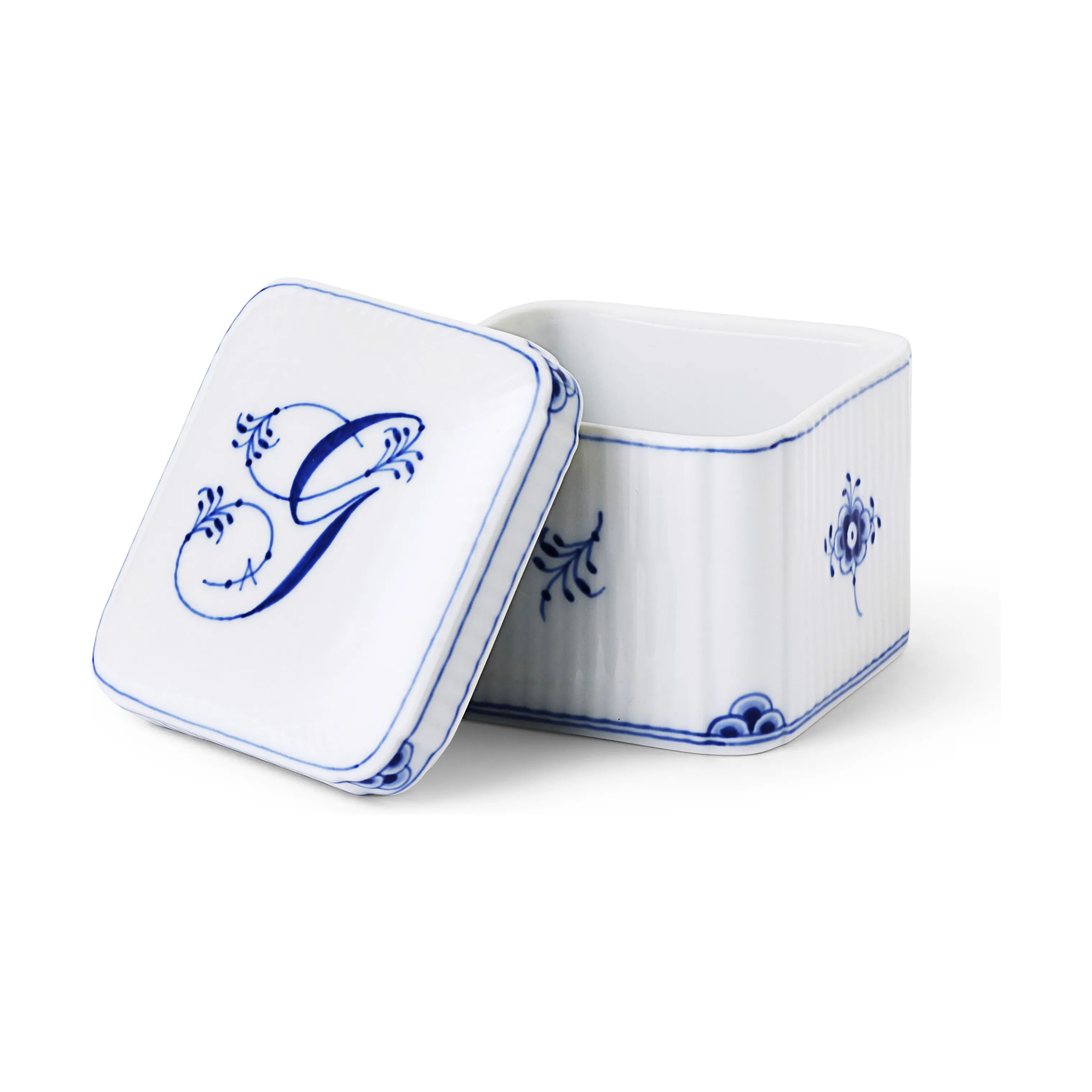 Royal Copenhagen Bonbonniere Alfabet Bonbonniere - G i G, 3