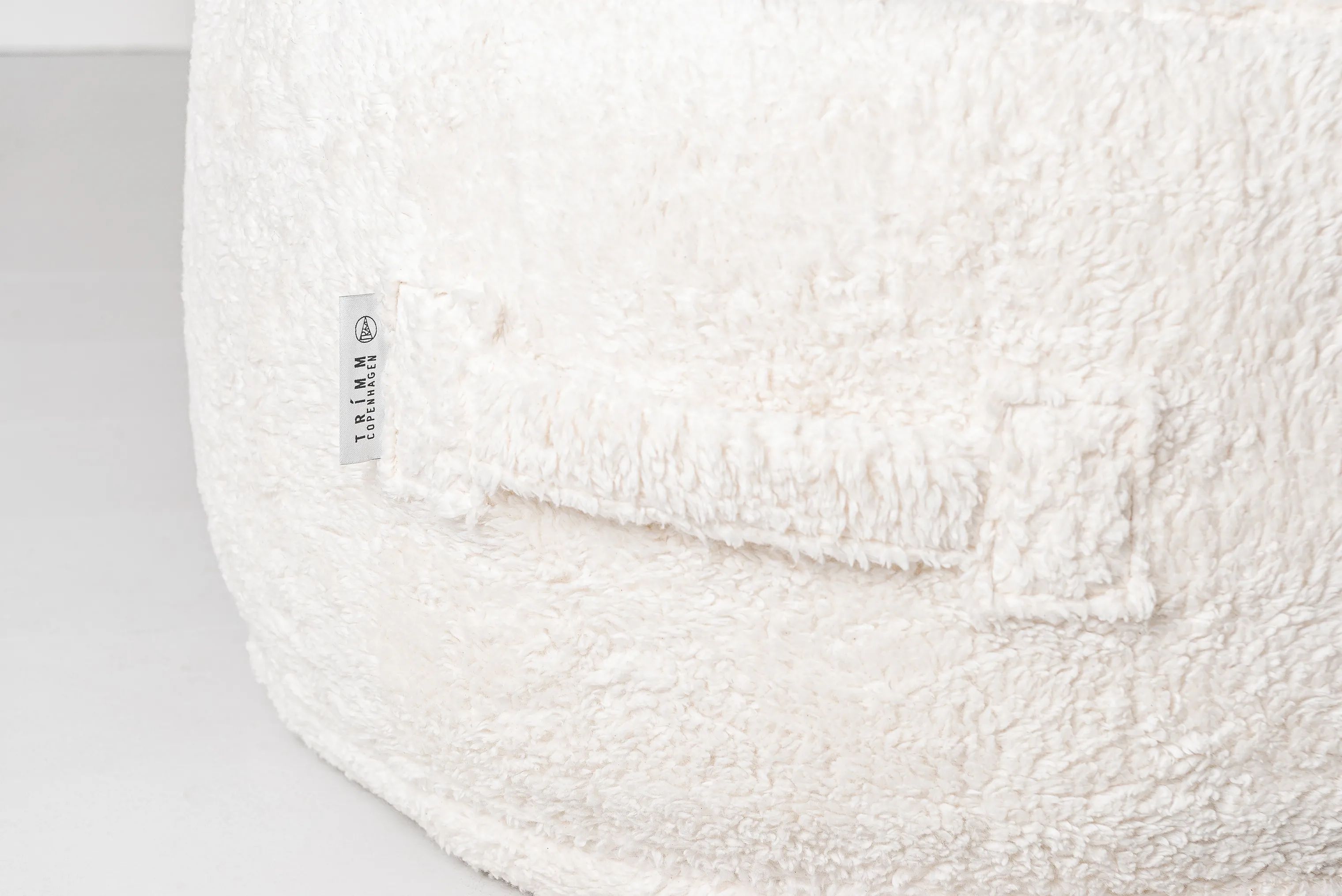 TRIMM Copenhagen Puffer Teddy Tiny Moon Puf i Natur, 3
