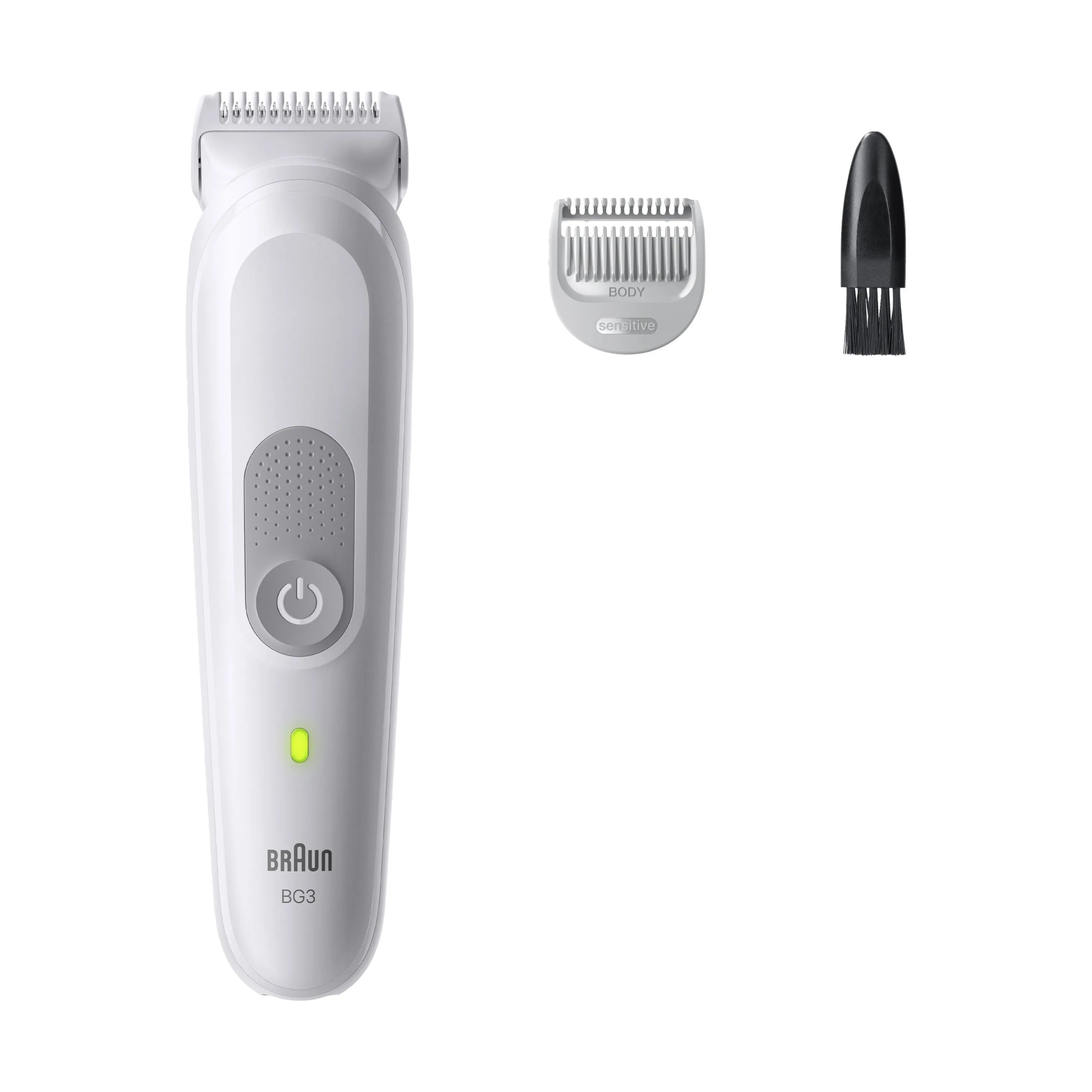 Braun Hårtrimmere Series 3 Kropstrimmer BG3500 i Light Grey, 1
