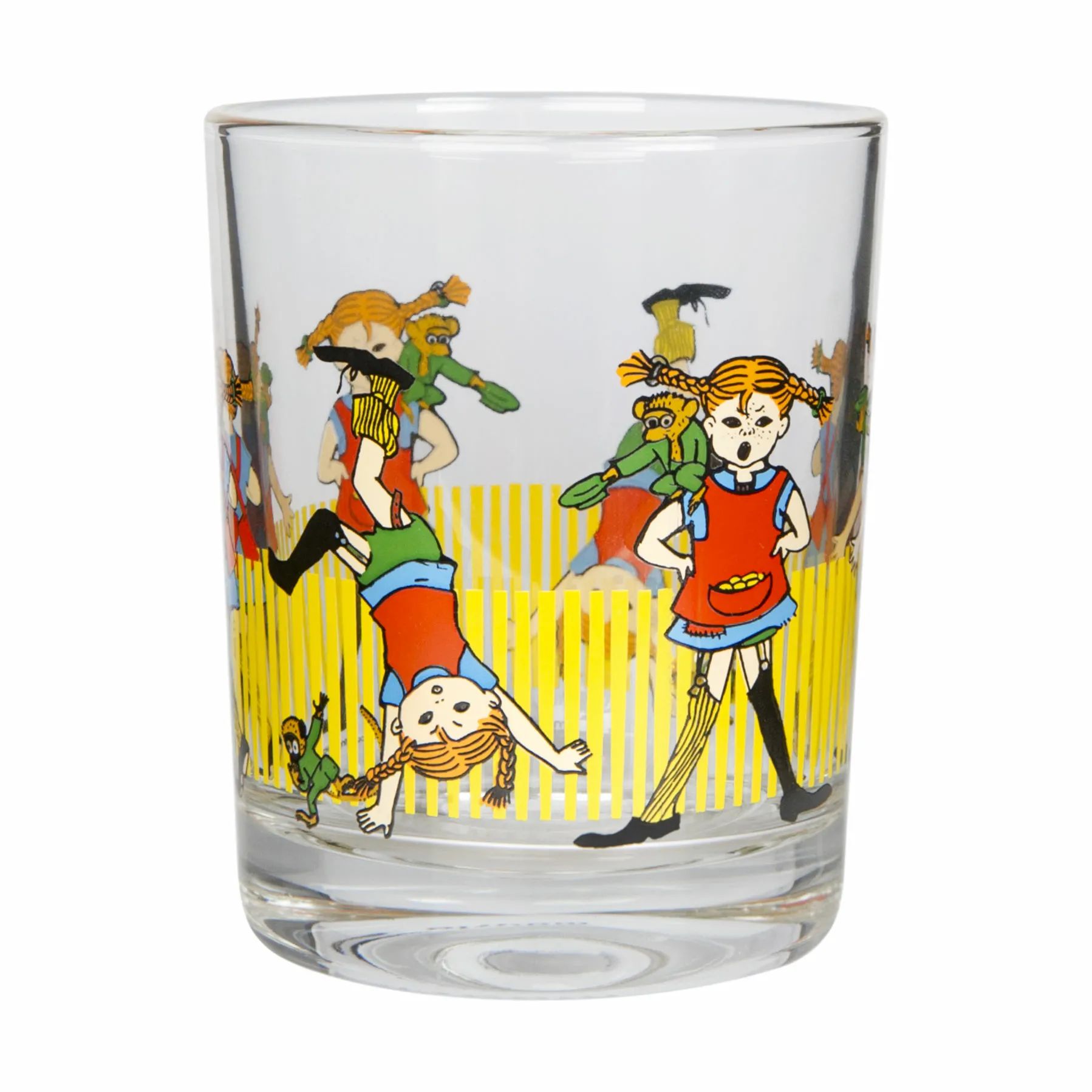 Muurla Vandglas Pippi Glas - Pippi Langstrømpe i Pippi Langstrømpe, 20 cl, 4