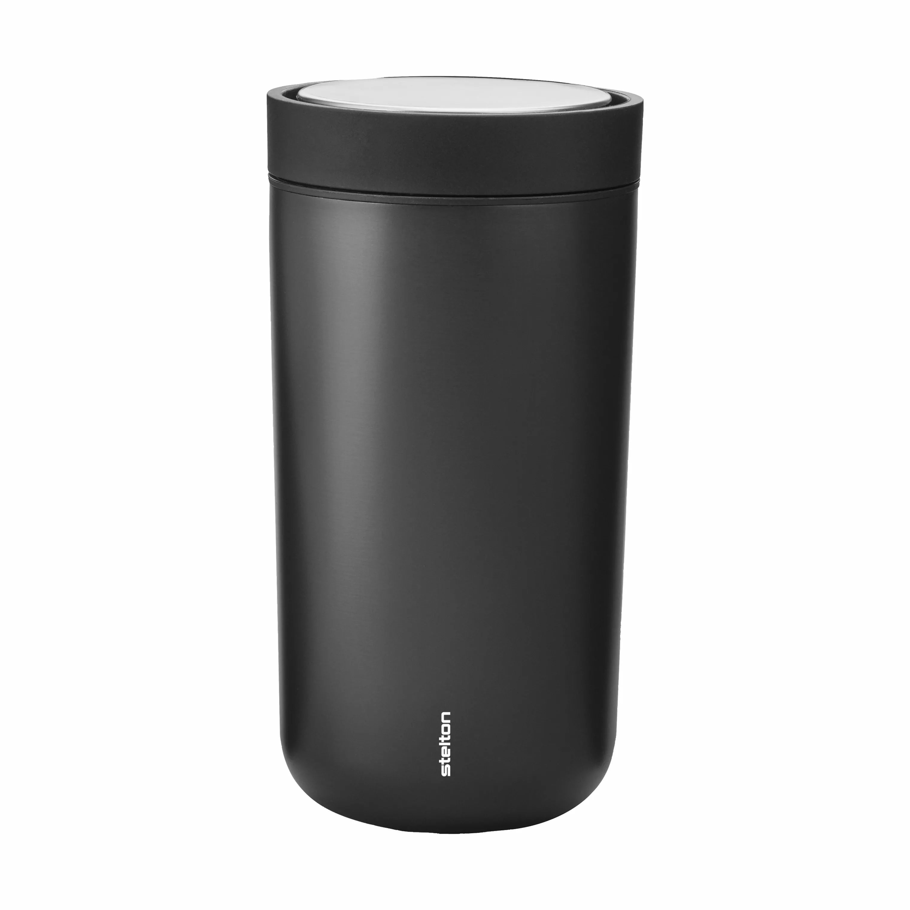 Stelton To go kopper To Go Click Rejsekrus i sort, 20 cl, 1
