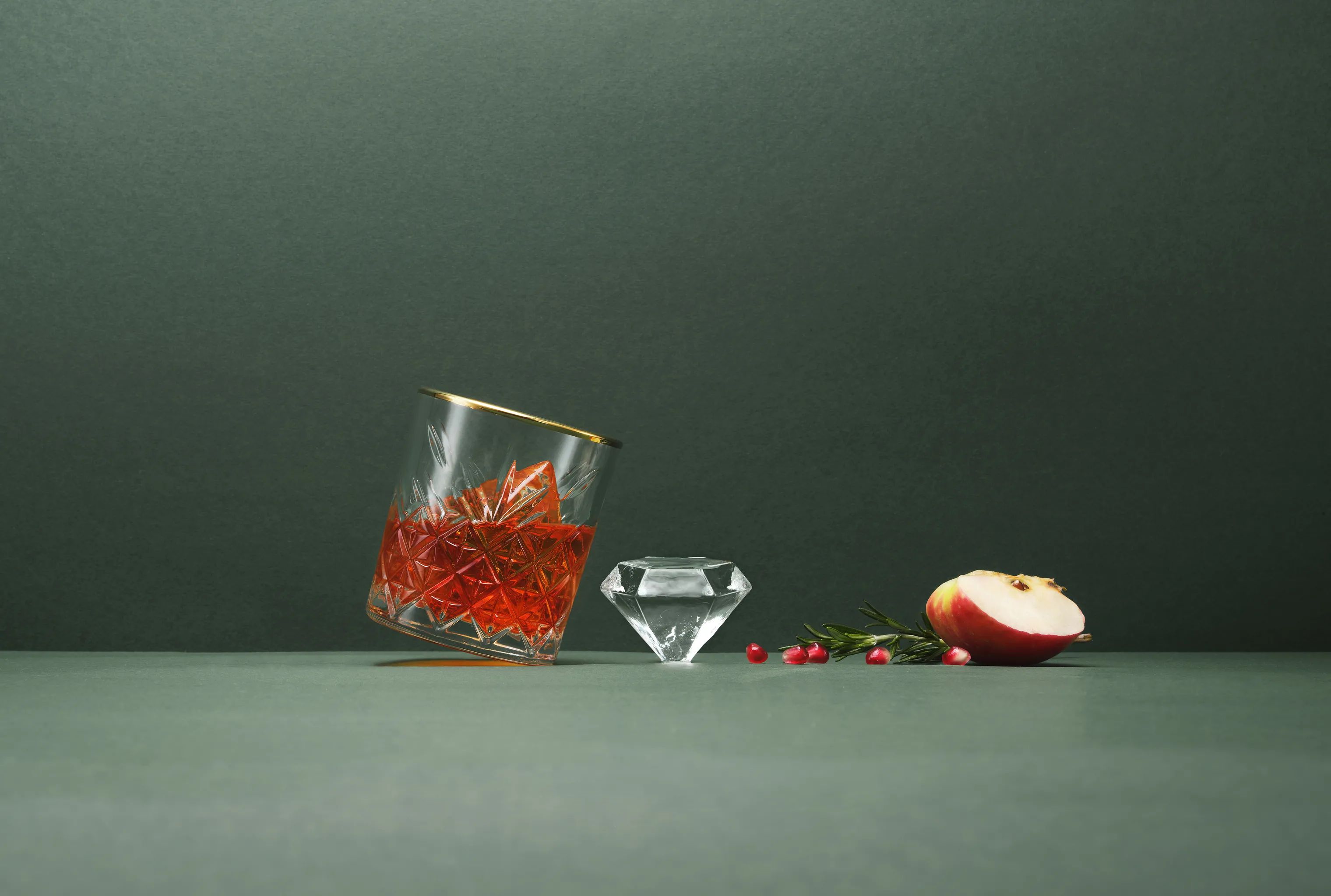 Mixology by CASA Living Isterningebakker MIXOLOGY Isterningeform - Diamantform i Sort, 2