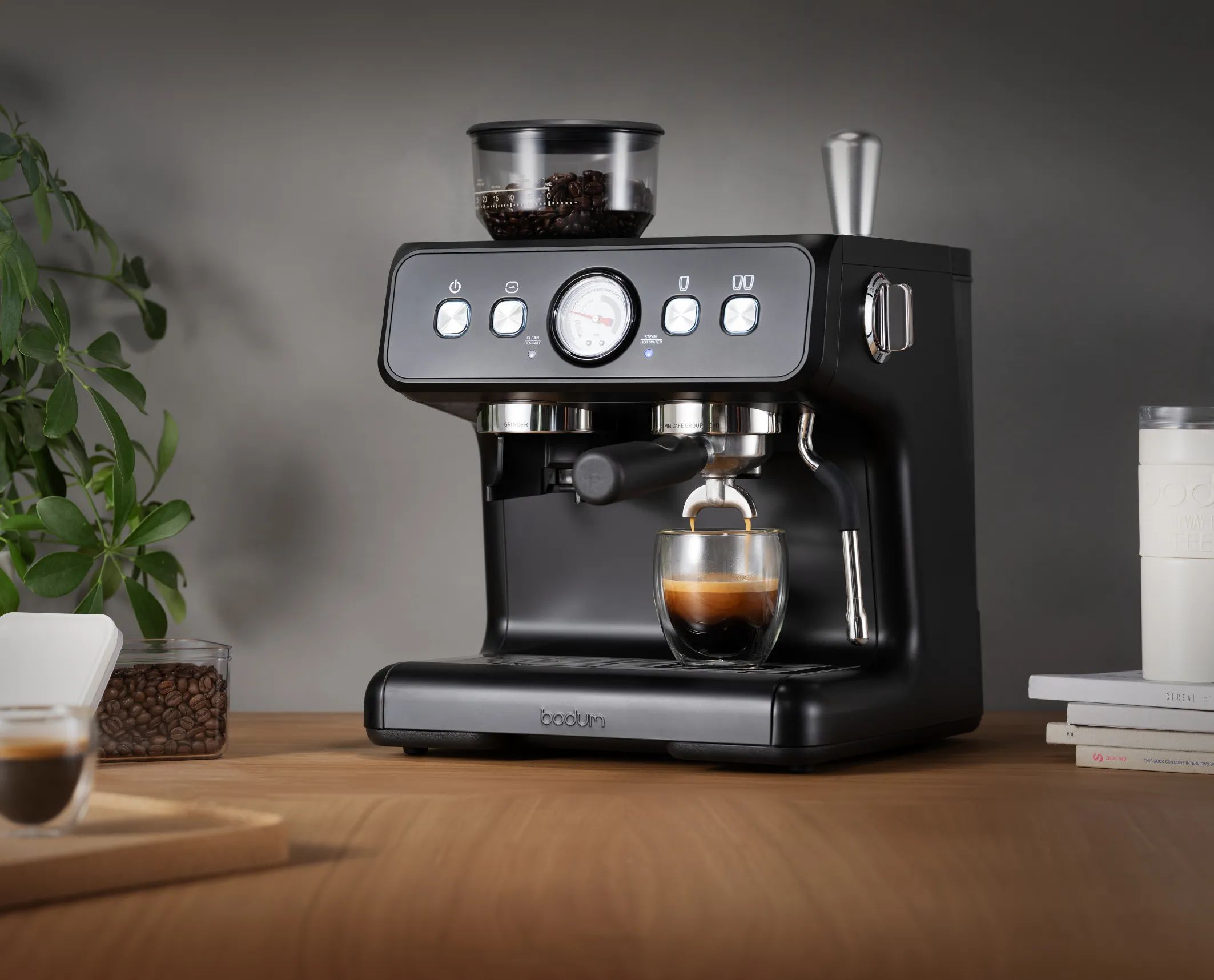 Bodum Espressomaskiner Bistro Espressomaskine i Mørkesort, 2