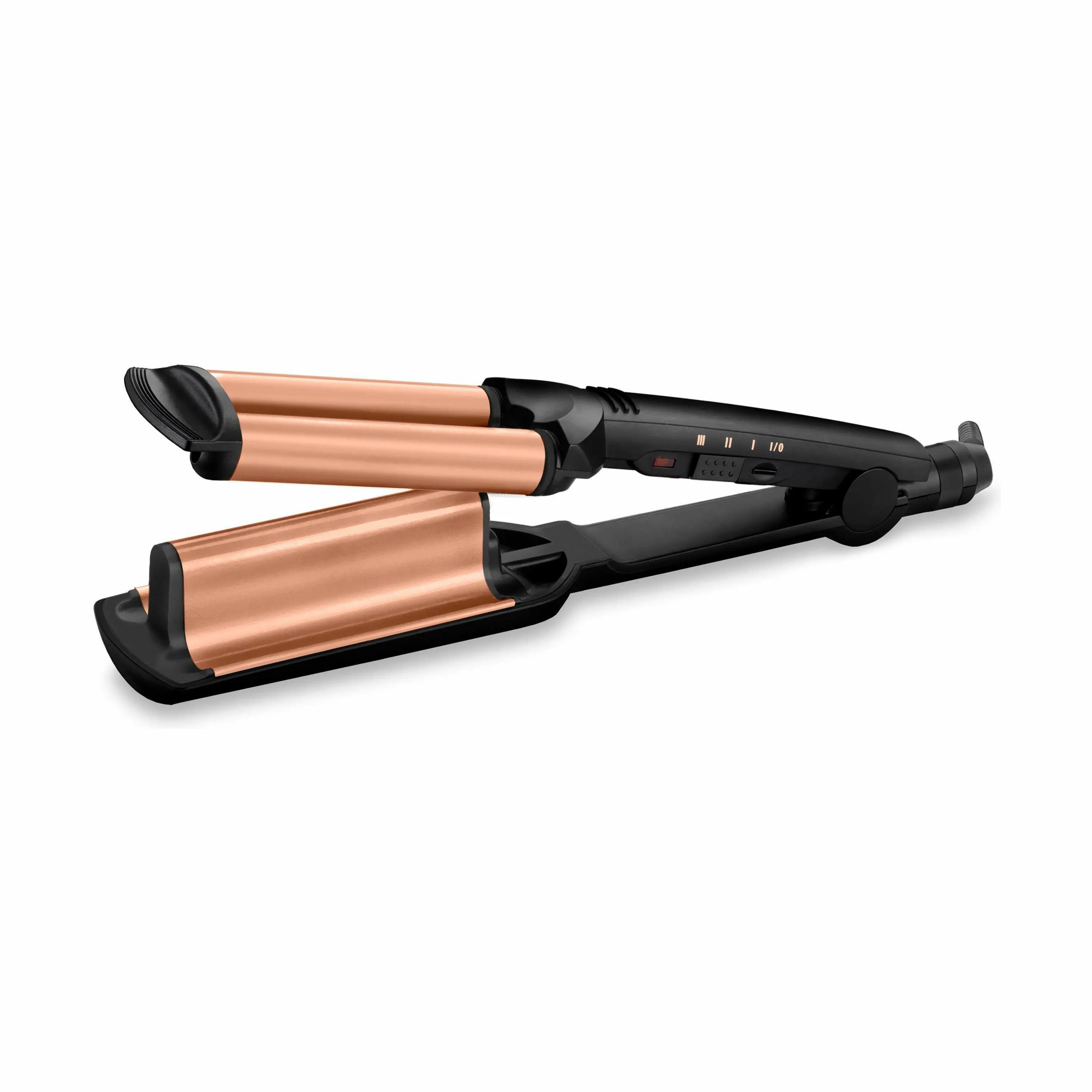 BaByliss Krøllejern Deep Waves Bølgejern i Sort/guld, 1