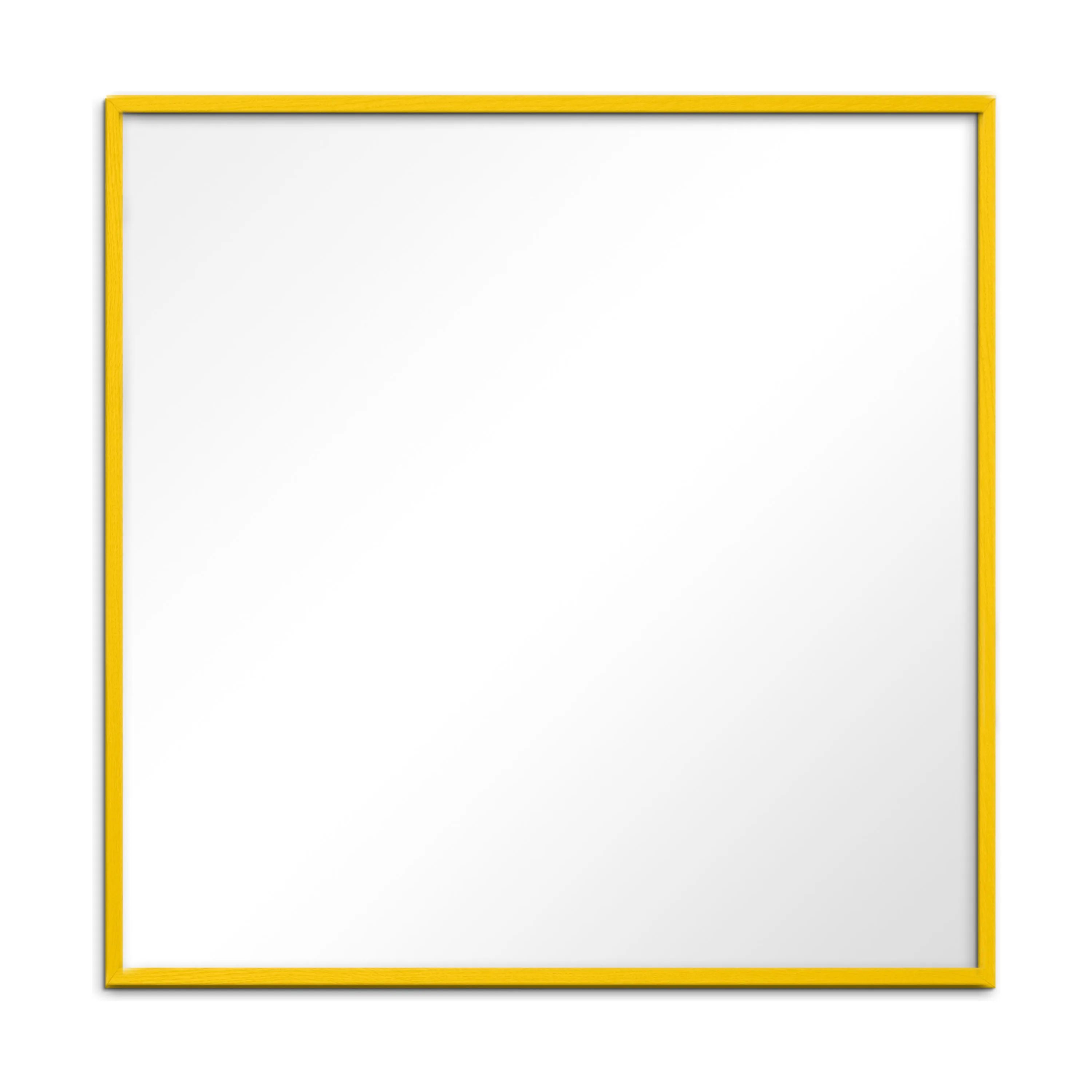 Poster&Frame Spejle Spejl i Gul, B50 x L50 cm, 1