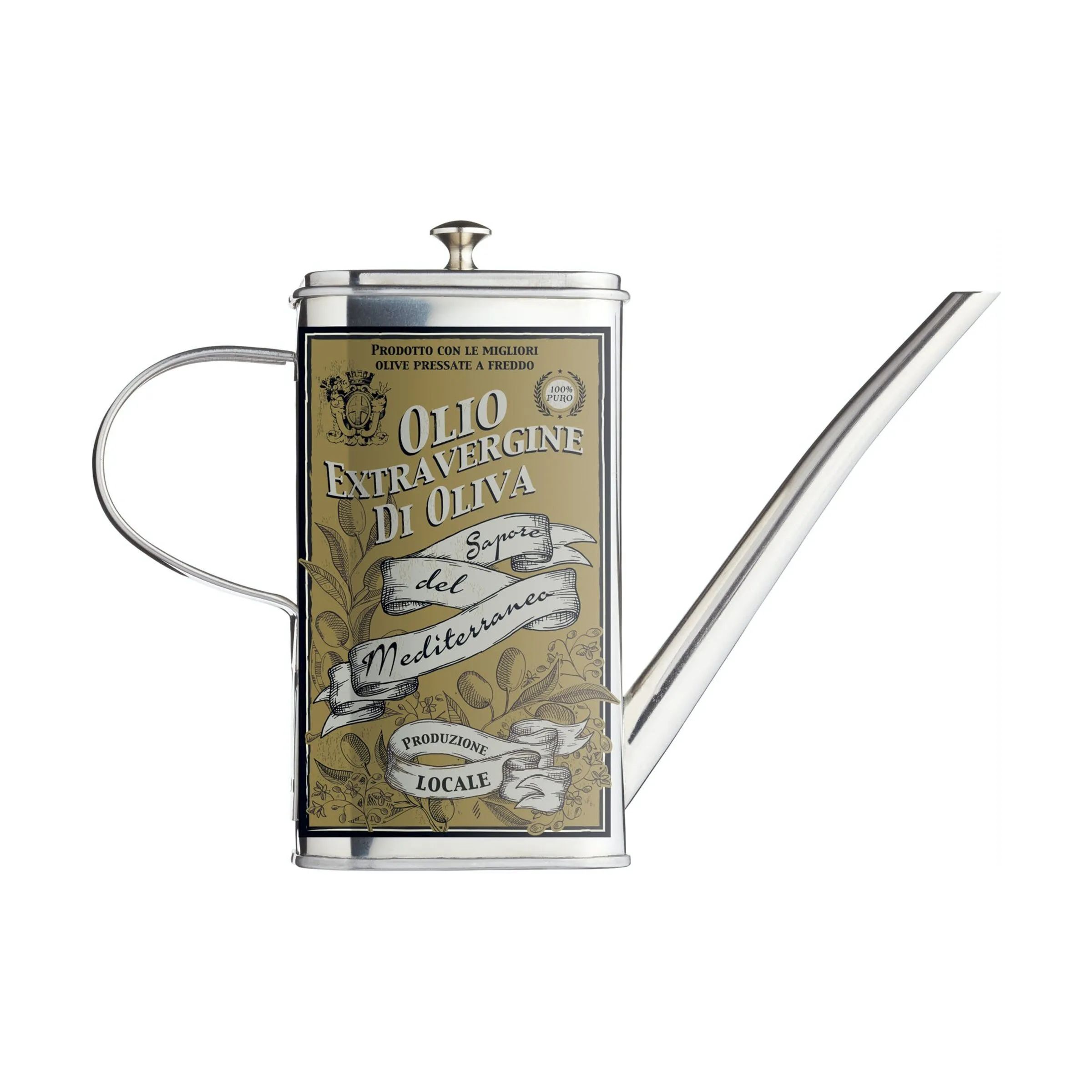 KitchenCraft Olie- og eddikeflasker World of Flavours Oliekande i Sølv, 1