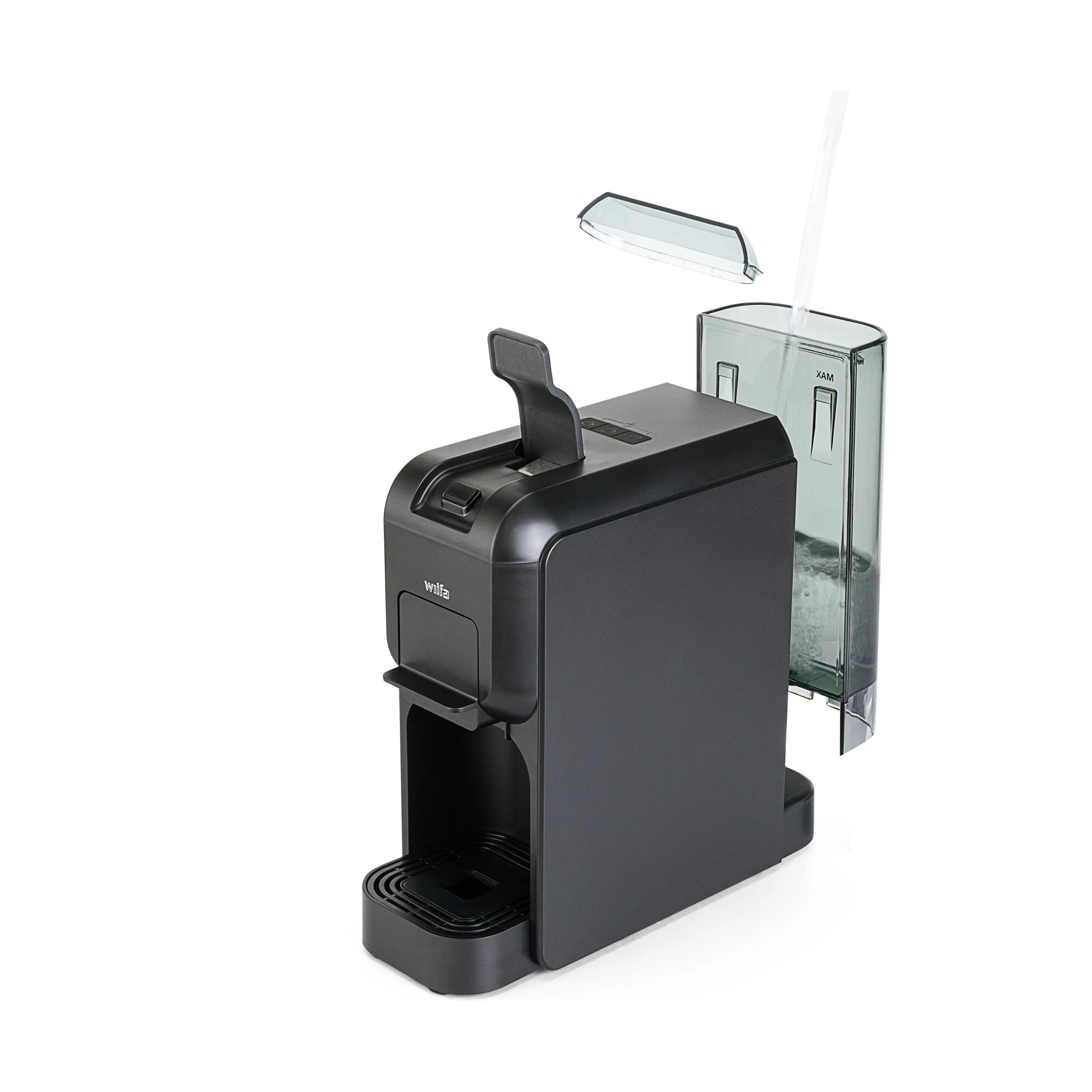 Wilfa kapselmaskiner Volo Capsule Mini Kapsel Kaffemaskine i Sort, 4