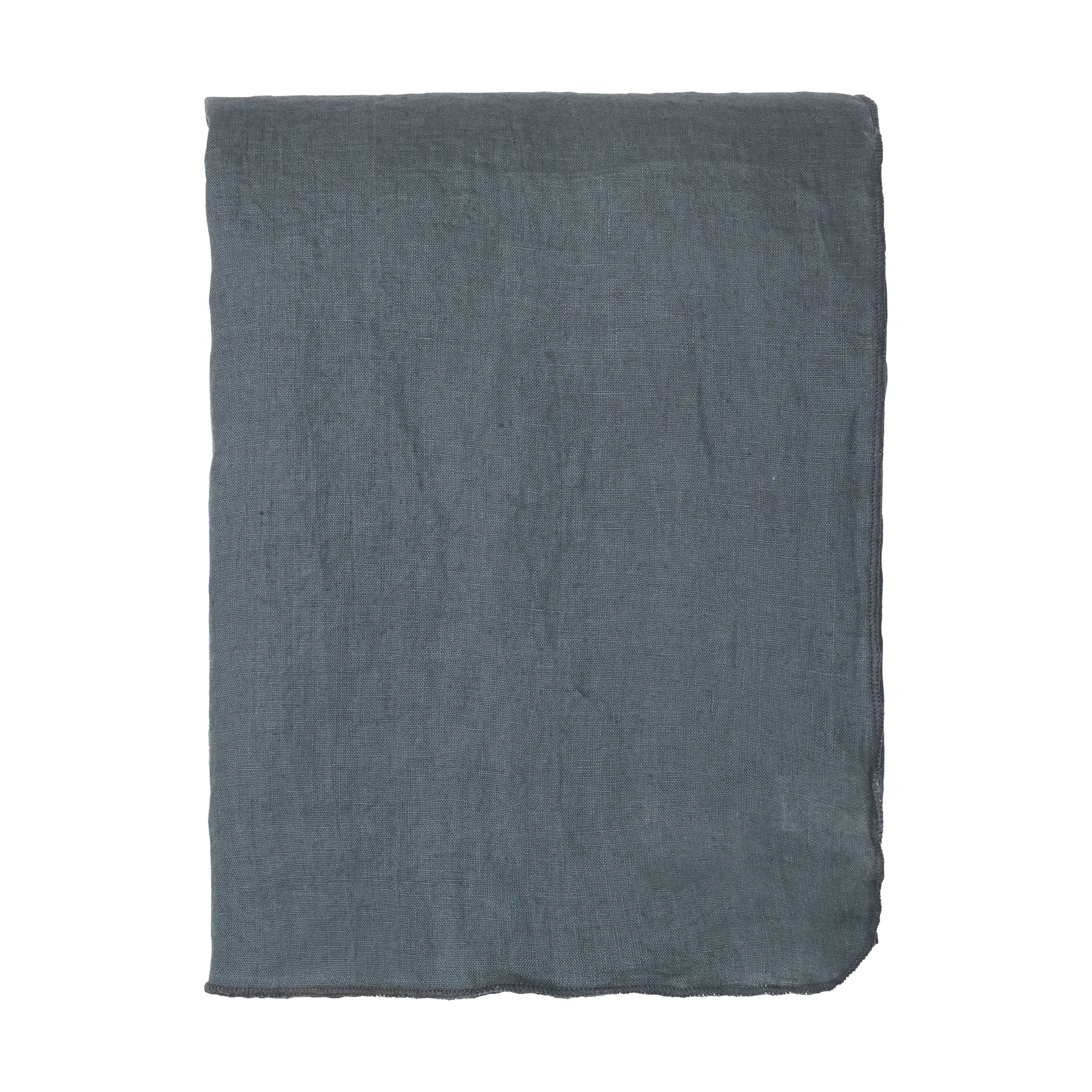 Broste Copenhagen Duge Gracie Dug i Blue Petrol, 200 cm, 1