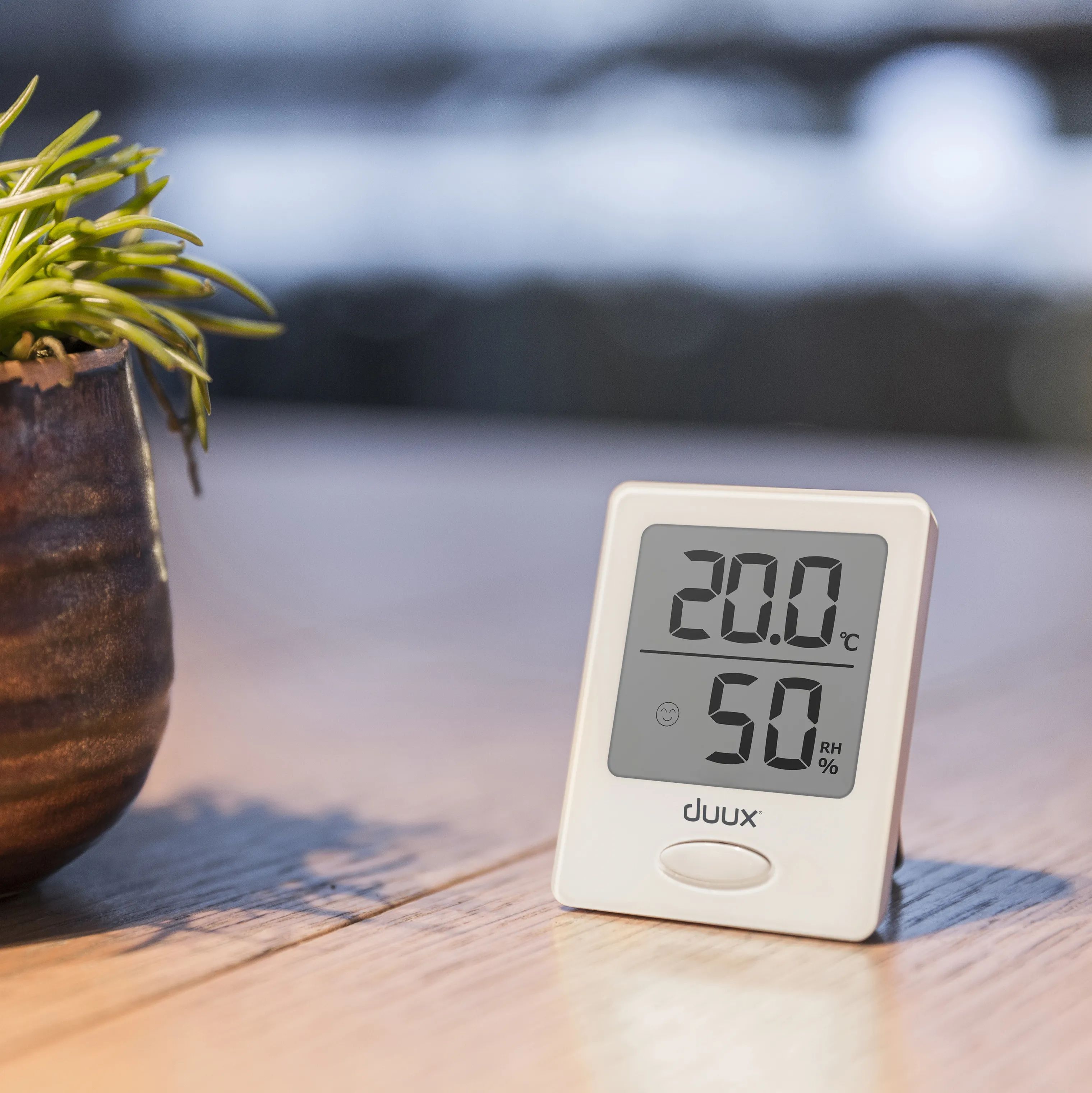 Duux Hygrometre Sense Hygrometer i Hvid, 2