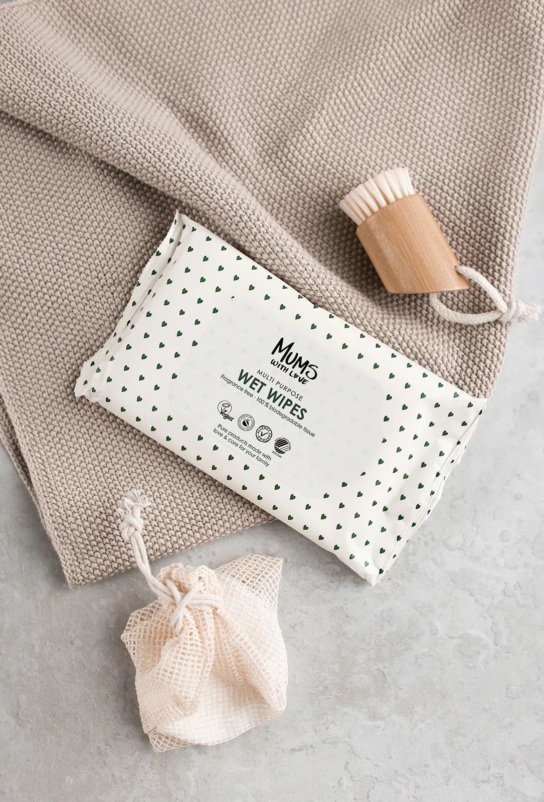 Mums with love Ansigtspleje Wet Wipes - 30 stk. i 30 stk., 2