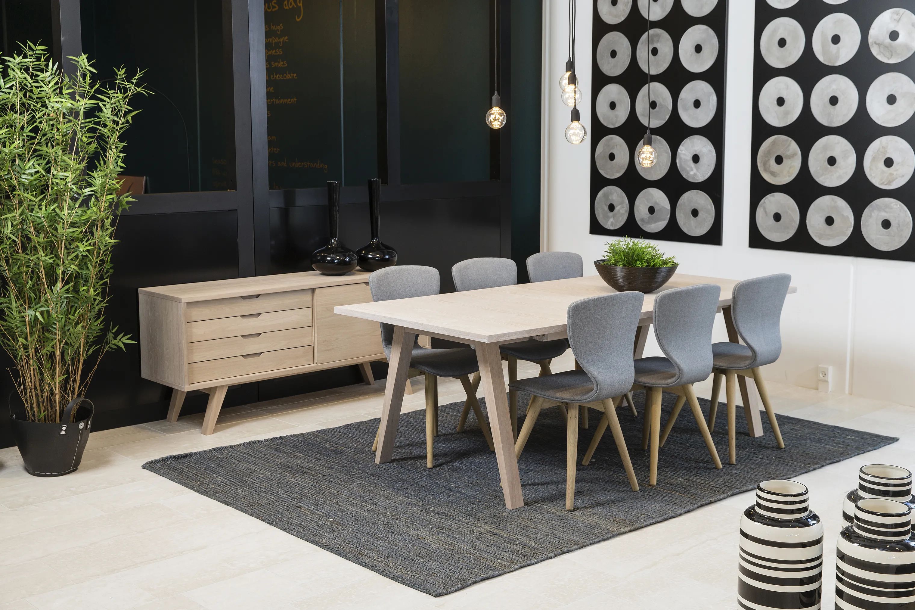 CASA Living Spiseborde A-Line Spisebord i Natur, 2