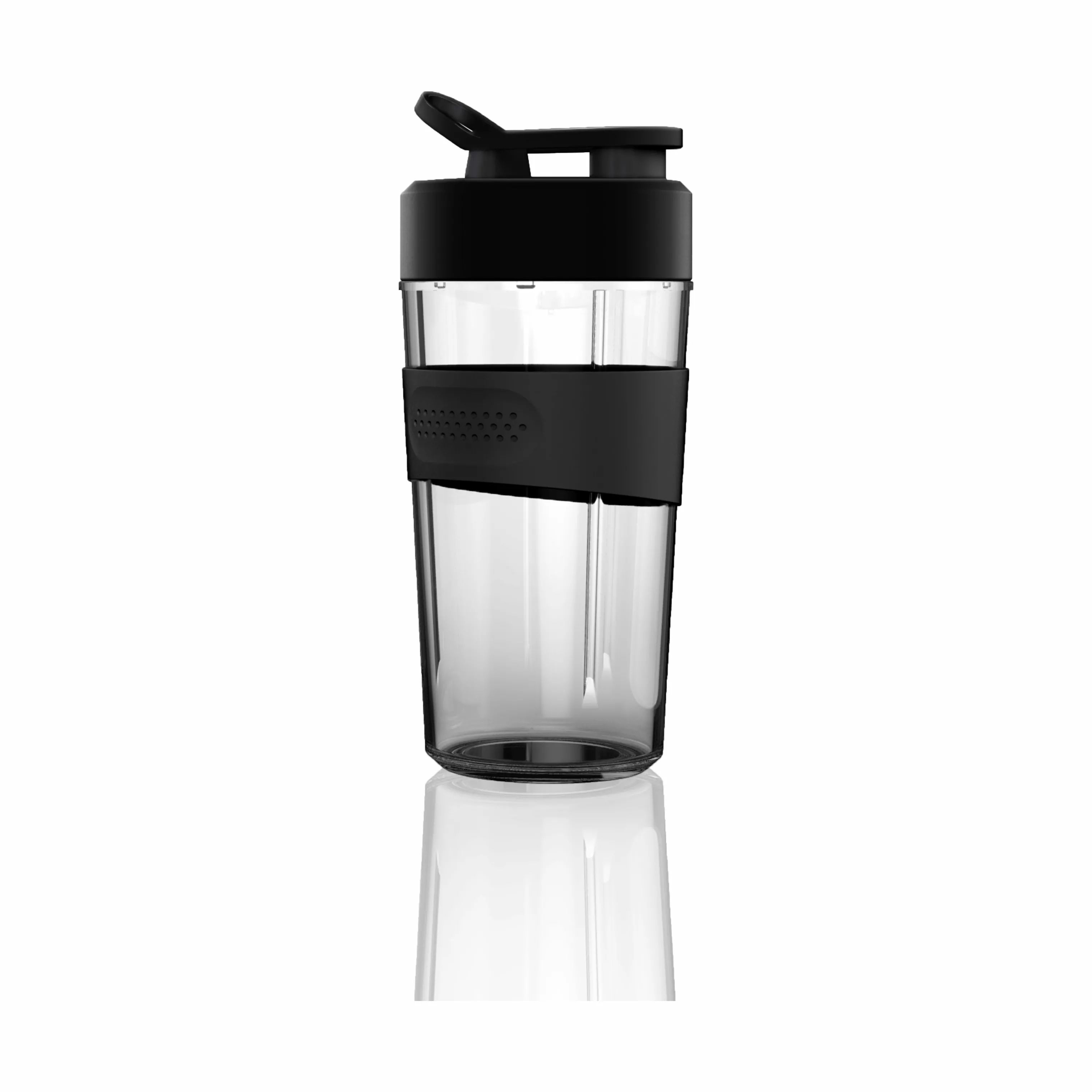Witt Drikkedunke Classic Nutri Kande m. låg i Klar/sort, 600 ml, 1