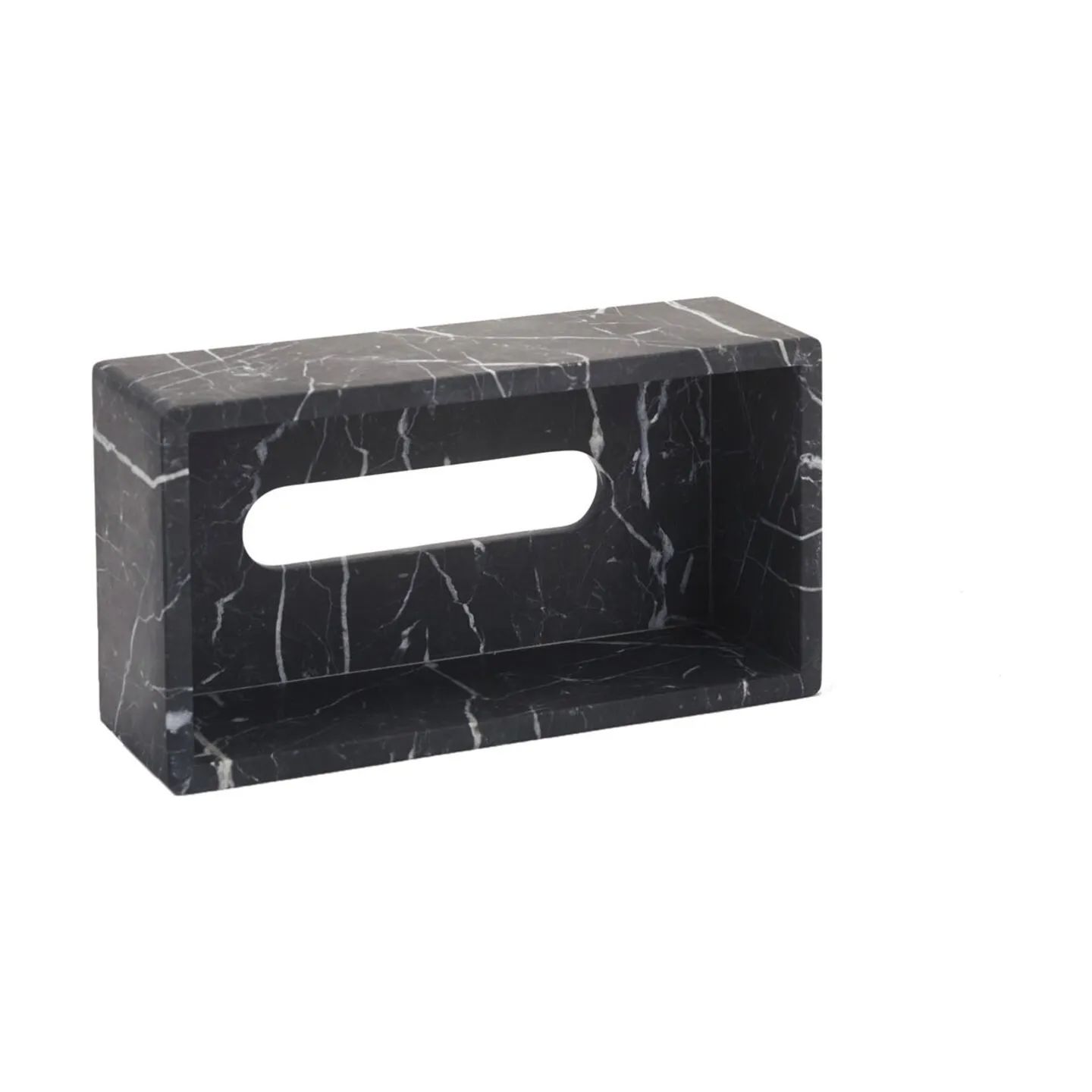 Aquanova Tilbehør til bad Nero Kleenex box i Sort, 3