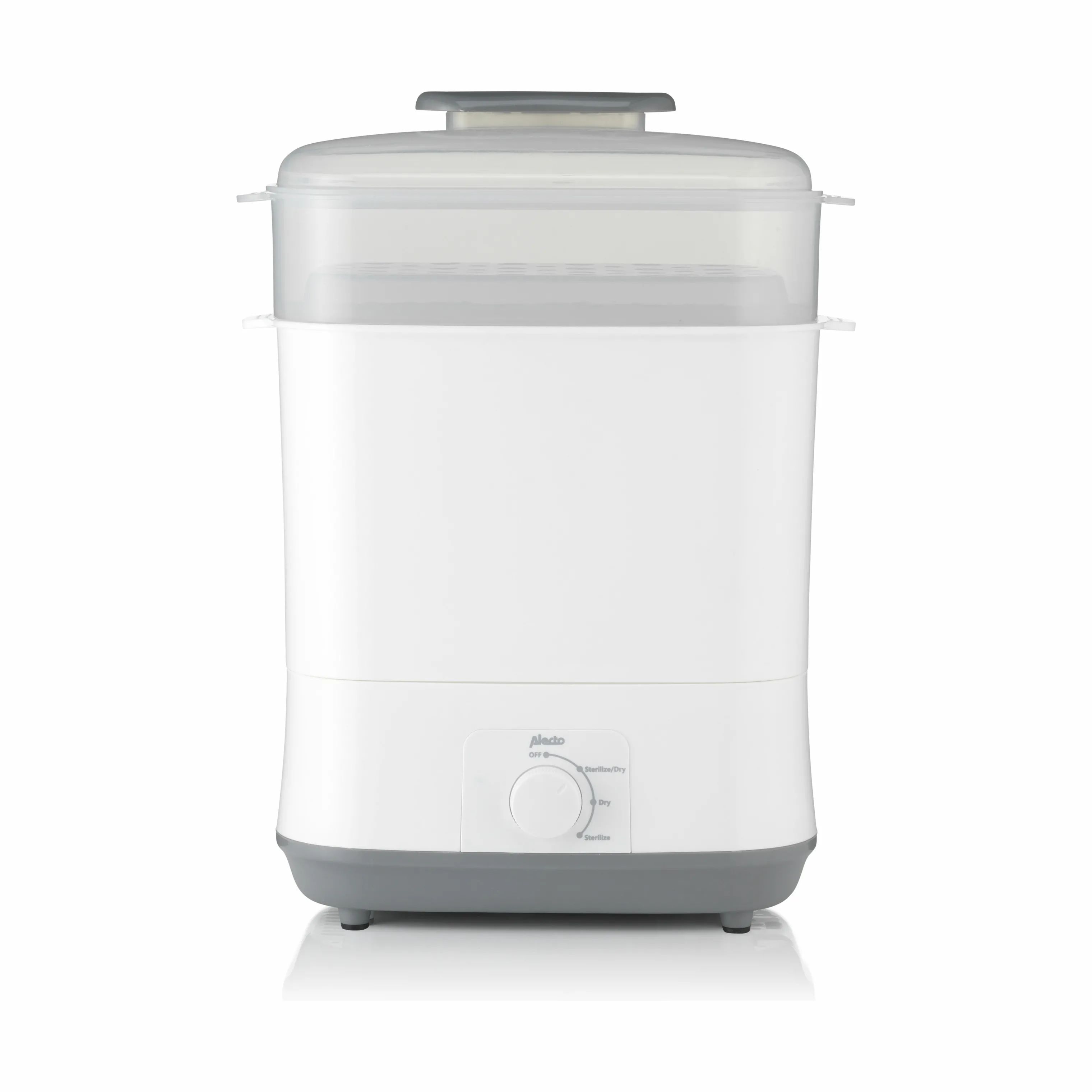 Alecto Baby Madtilberedning BF55 Dampsterilisator i Hvid, 6