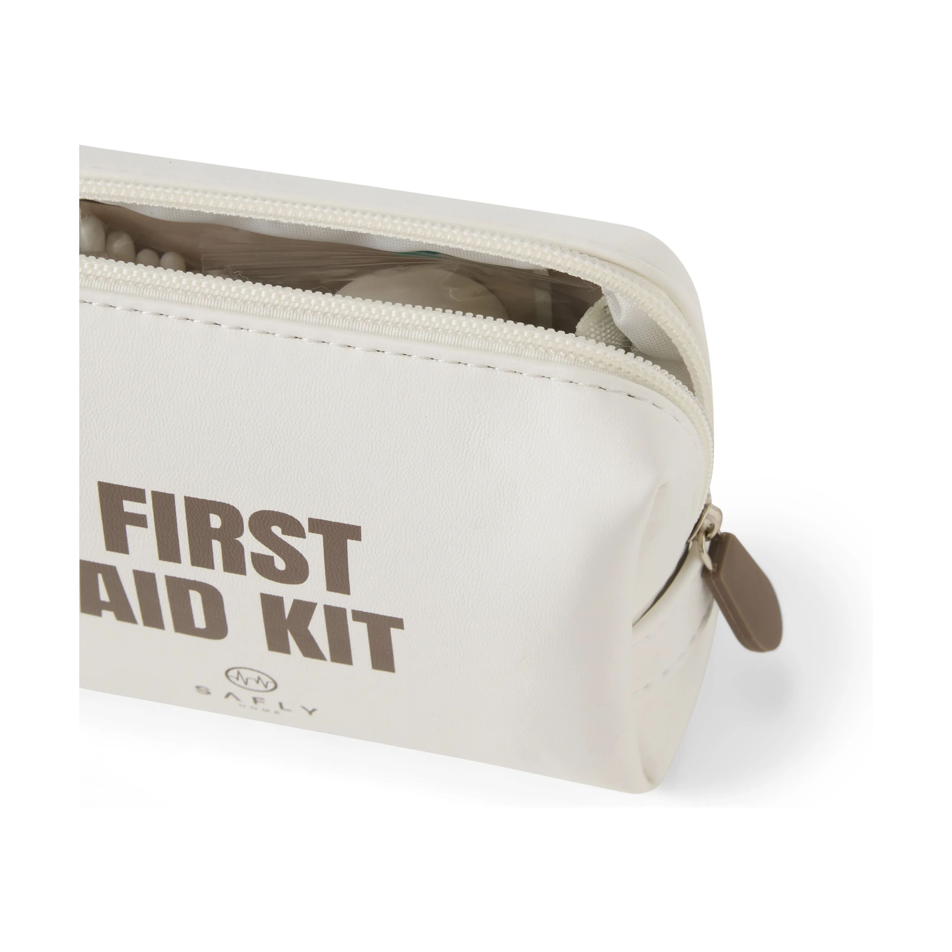Safly Rengøringsmidler Home Førstehjælpskasse i Hvid, H4,5 x L14 cm, 4