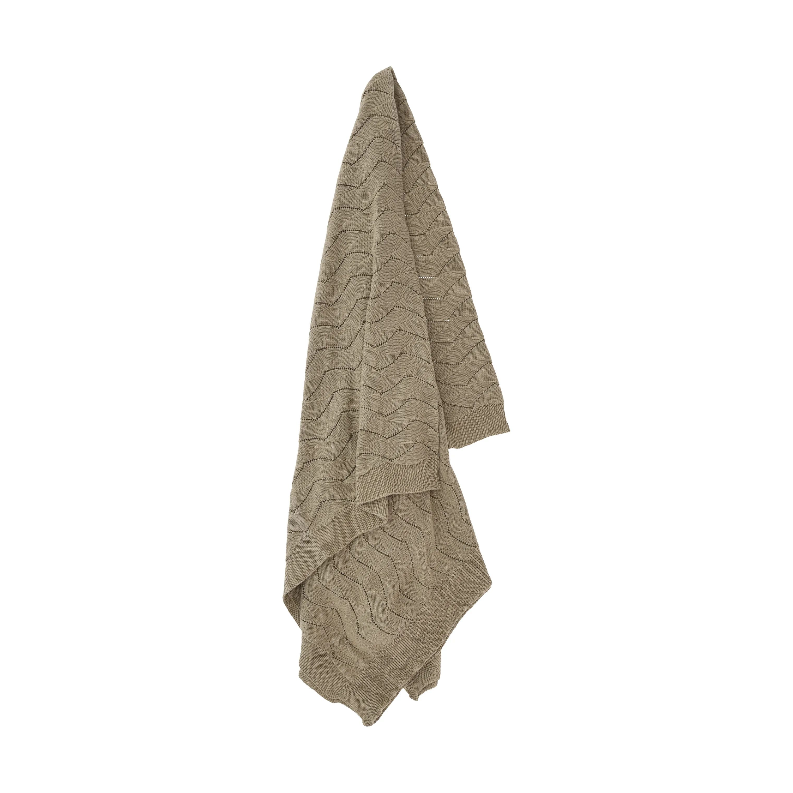 Södahl Plaider Gentle Plaid i Taupe, 2