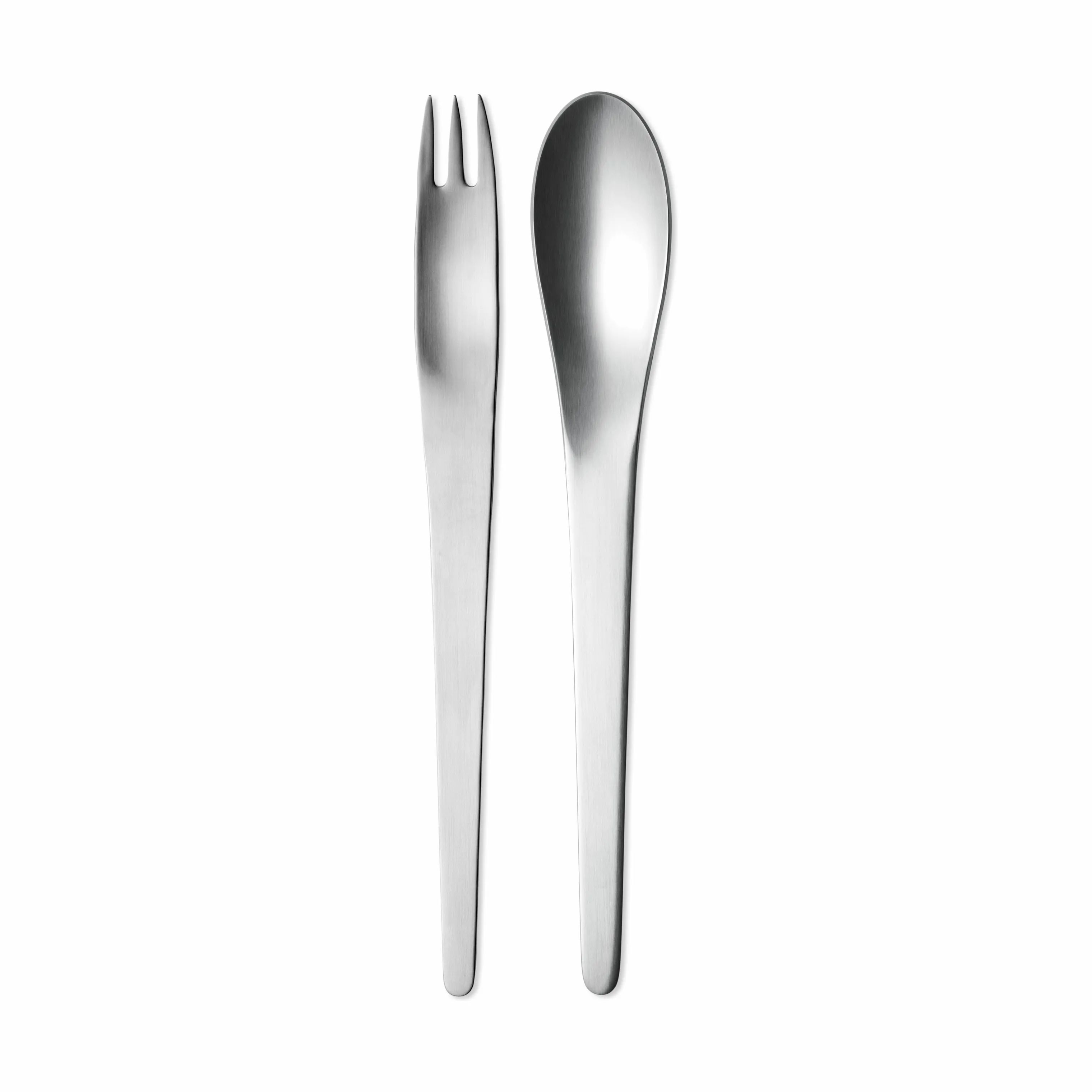Georg Jensen Serveringssæt Arne Jacobsen Serveringsbestik - 2 dele i Stål, 1