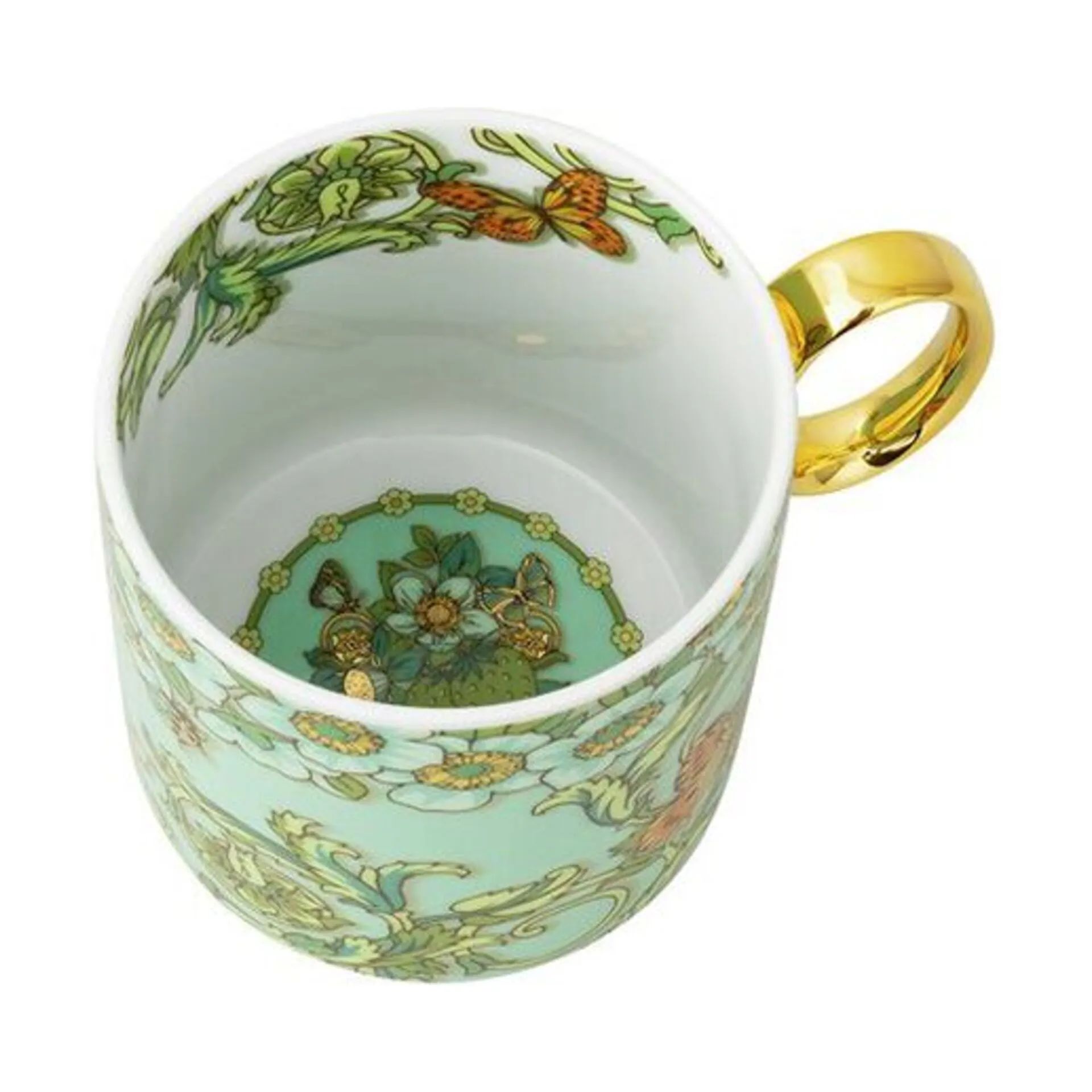 Versace Krus og kopper med hank Le Jardin Krus i Green, 3