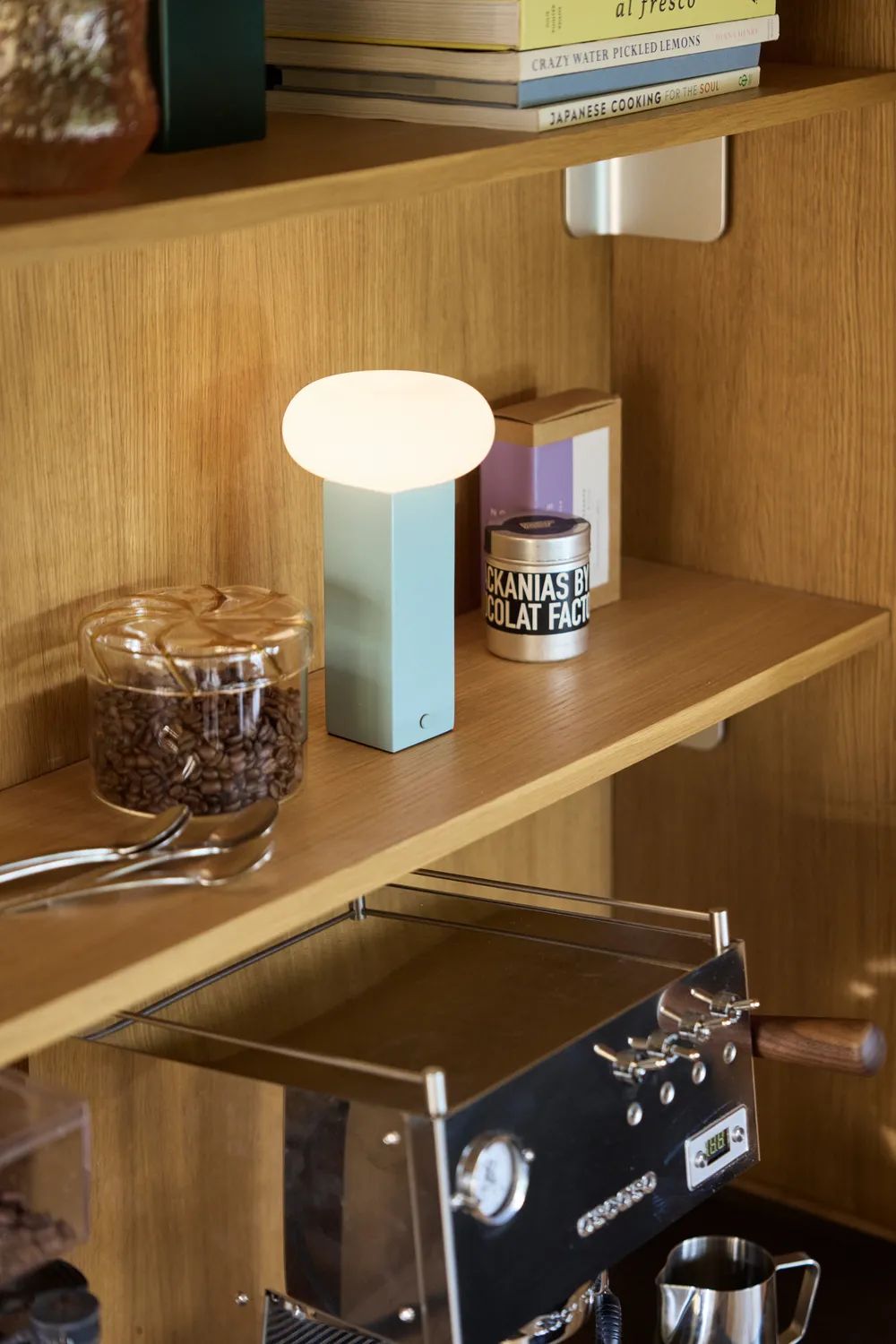 Hübsch Bordlamper Low Bordlampe i Blå, 2