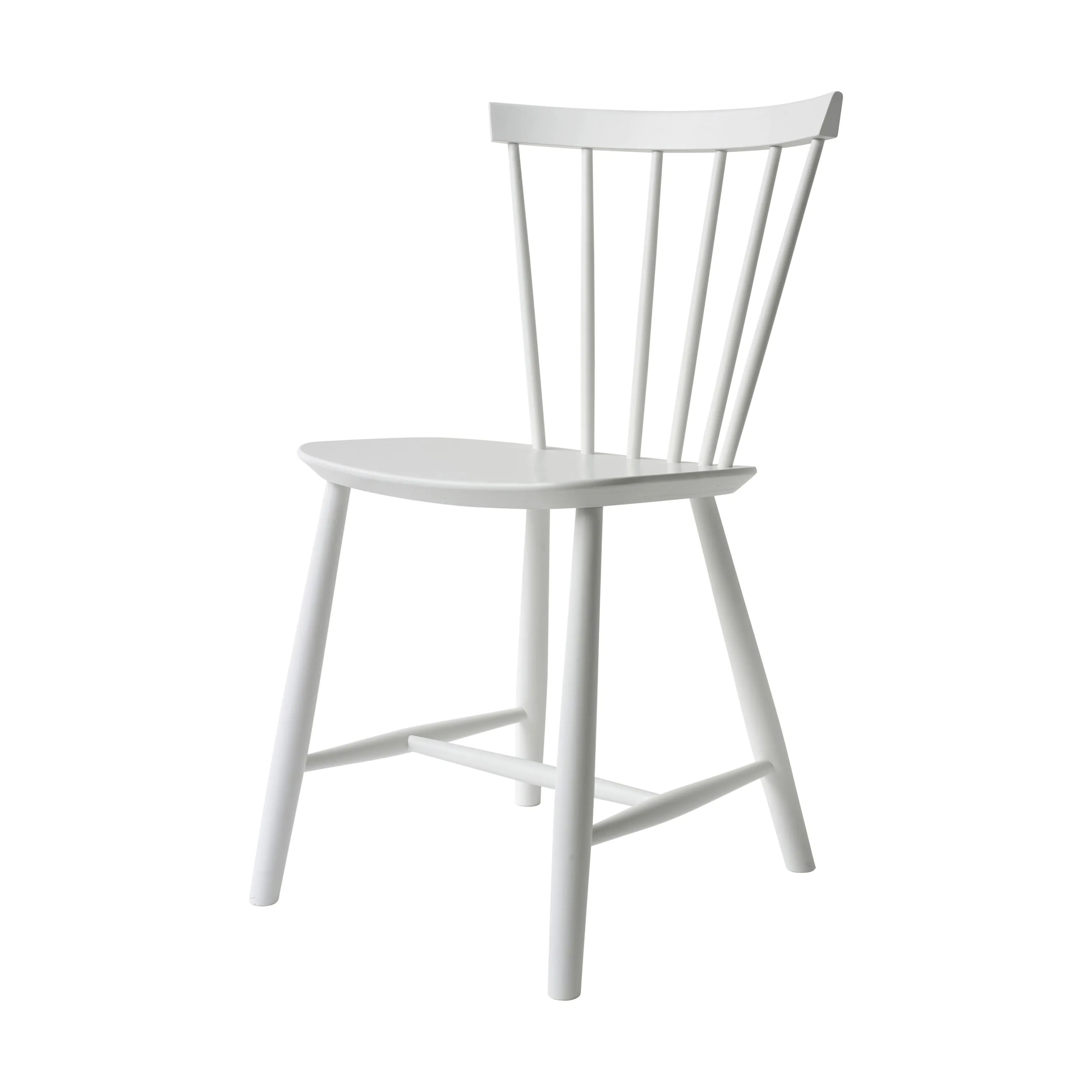 FDB Møbler Spisebordsstole J46 Spisebordsstol i Pure White (RAL 9010), 1