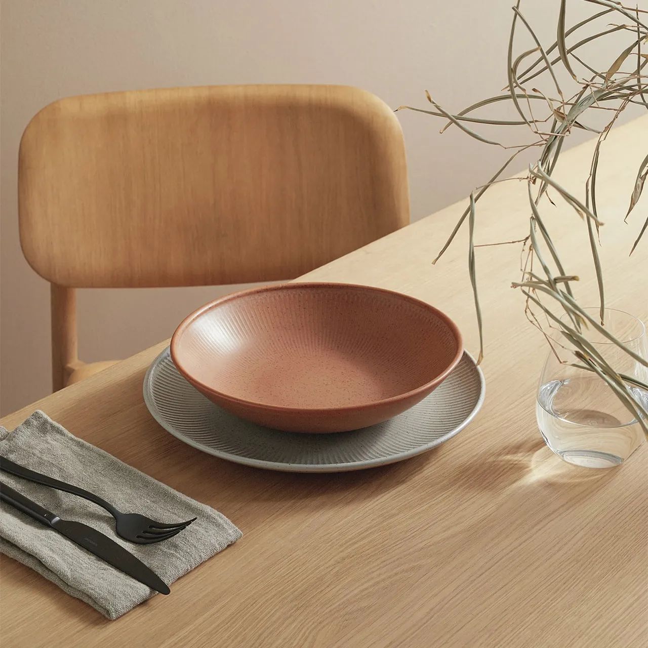 Rosenthal Dybe tallerkener Thomas Clay Dyb Tallerken i Sky, 28 cm, 2