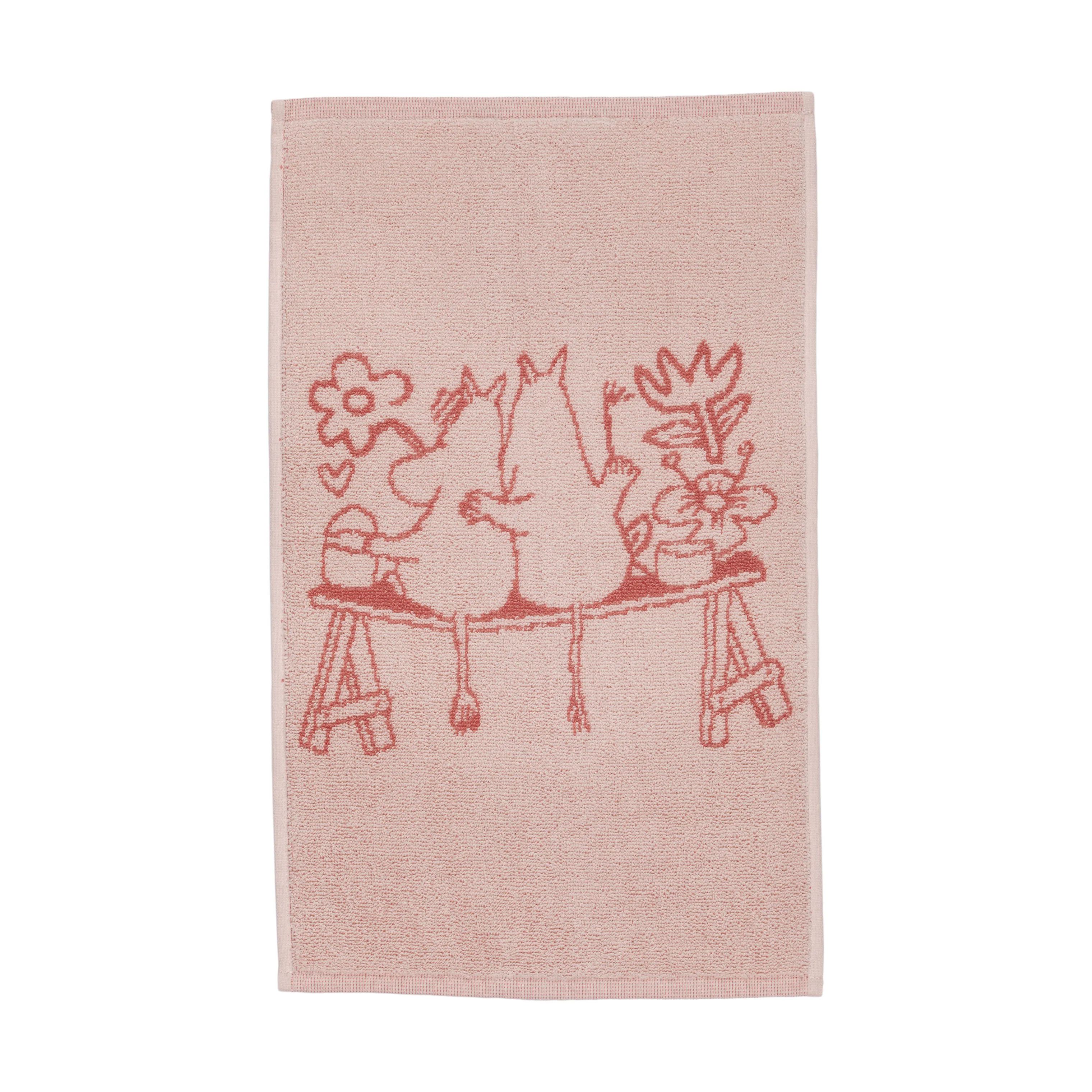 Moomin Arabia Håndklæder Love Kærlighed Håndklæde i B30 x L50 cm, 1