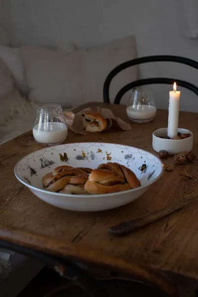 Wik & Walsøe Skåle Julemorgen Story Skål i Multifarvet, 3