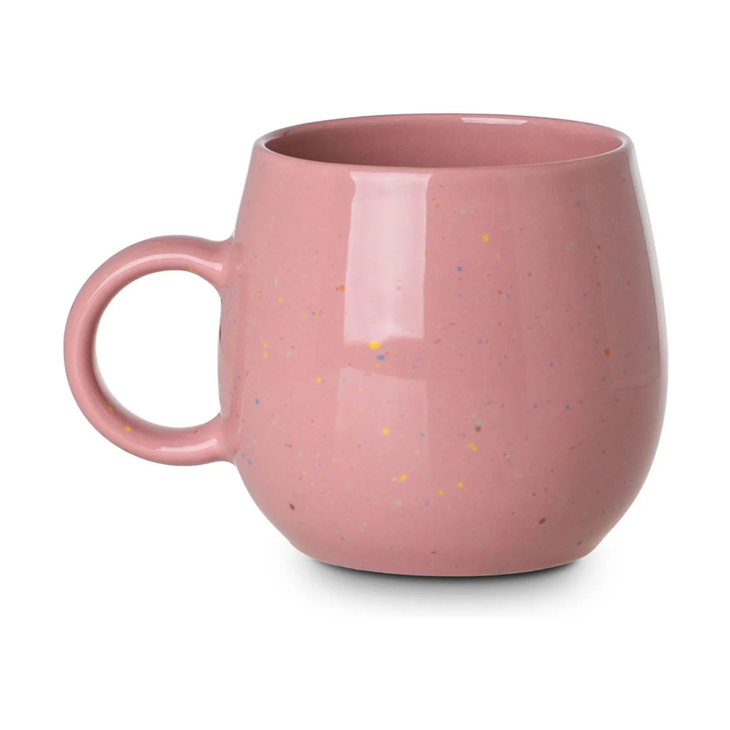 Estia Home Krus og kopper med hank Speckle Krus i Pink, 1
