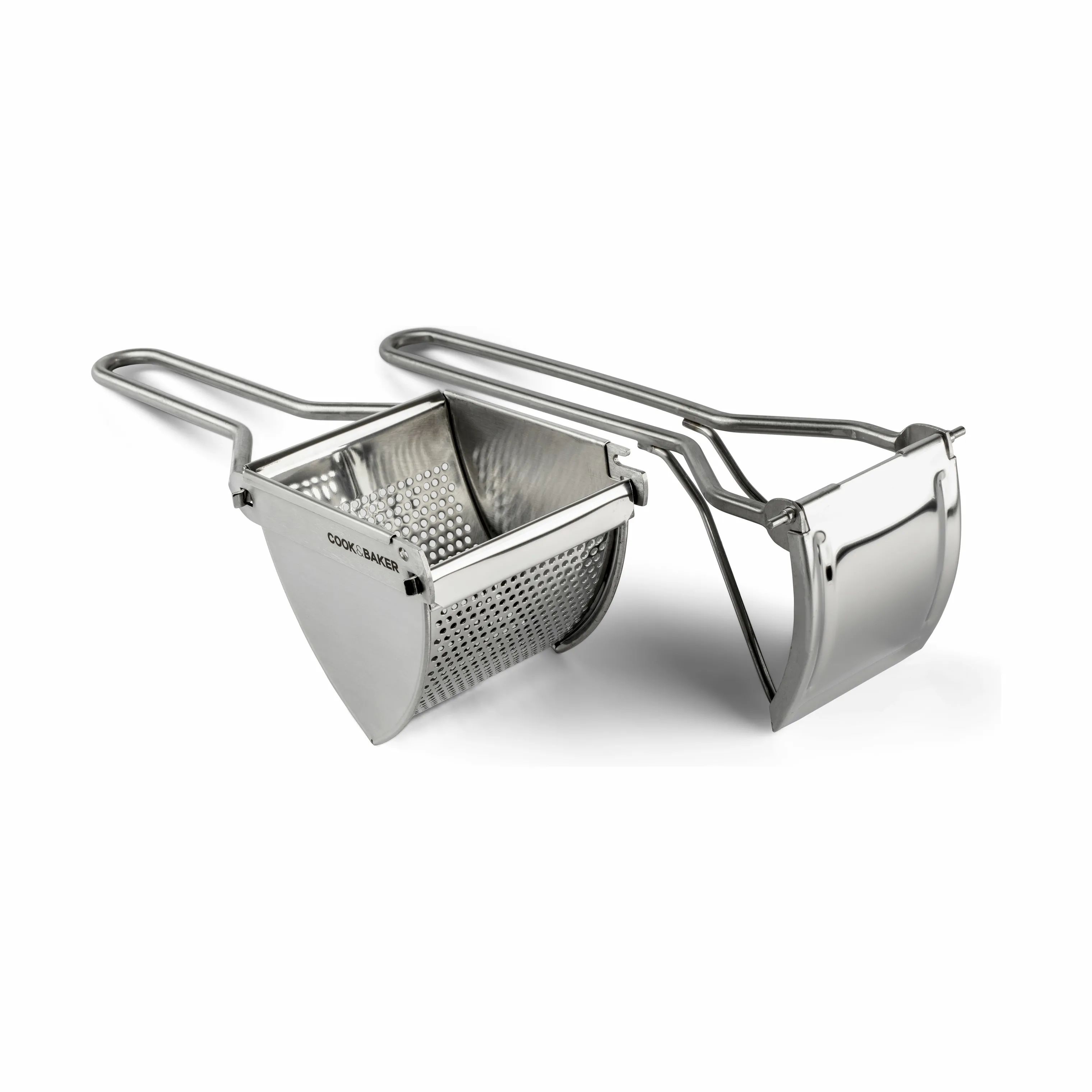 Cook & Baker Kartoffelstampere Purepresser i stål, 4