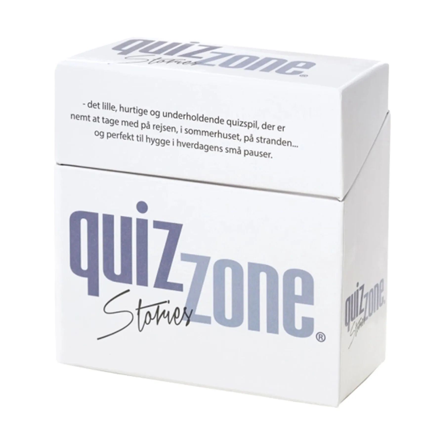 Spilbræt Spil Kortspil - Quizzone Stories 1 i Hvid, 1