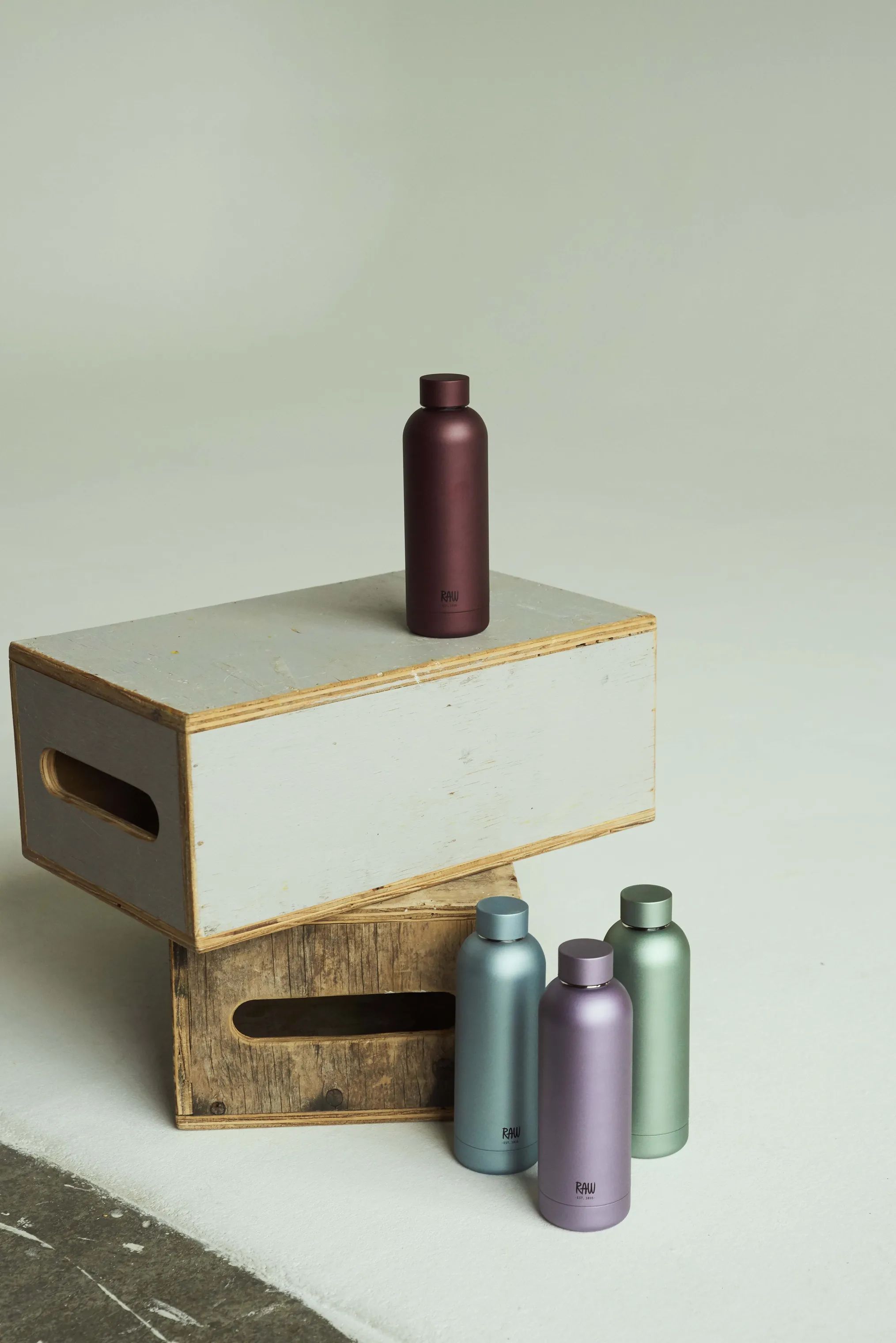 RAW by Aida Drikkedunke To Go Termo Drikkedunk i Matte Plum, 500 ml, 3