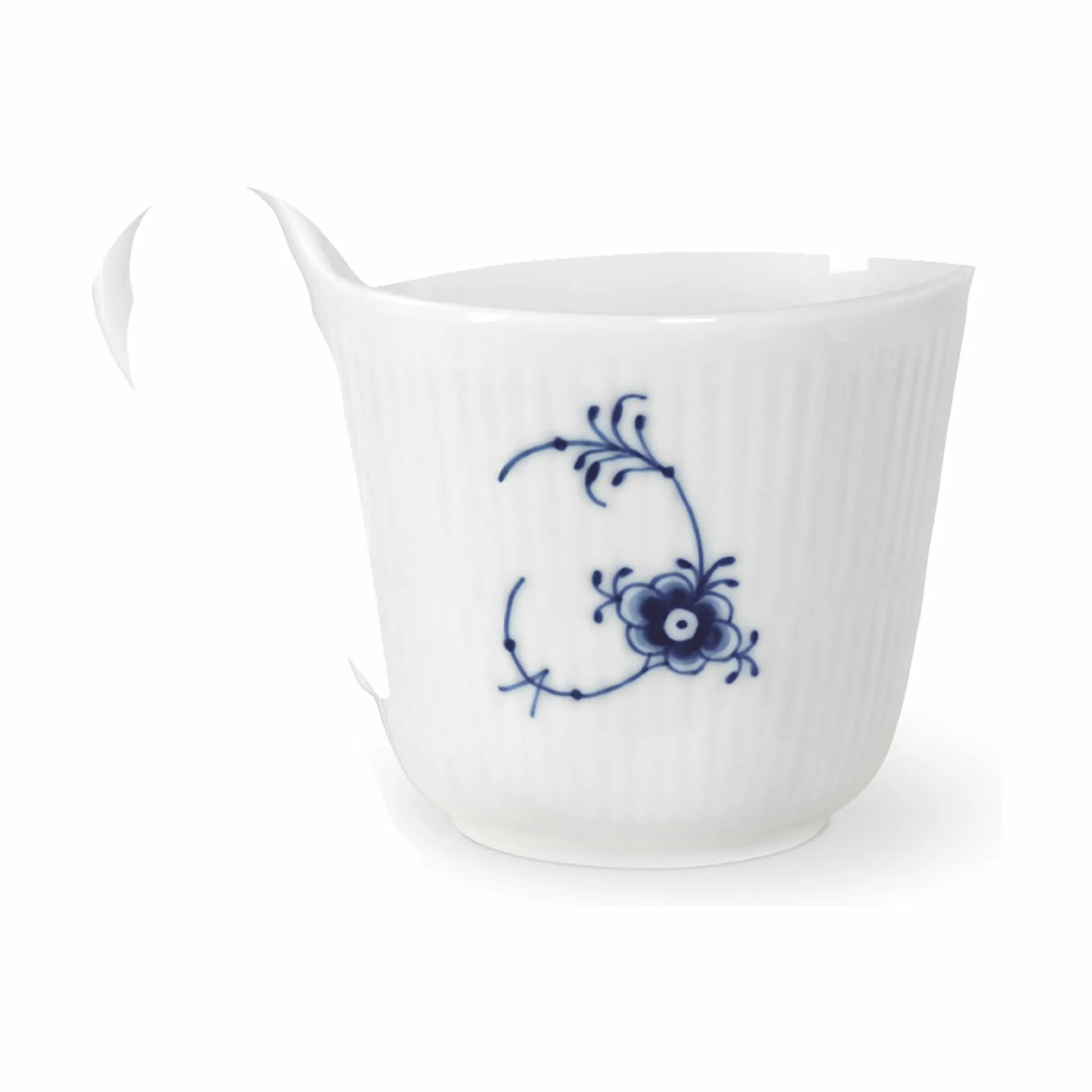 Royal Copenhagen Krus og kopper med hank Alfabet Kollektion Højhankskop - V i V krus, 3
