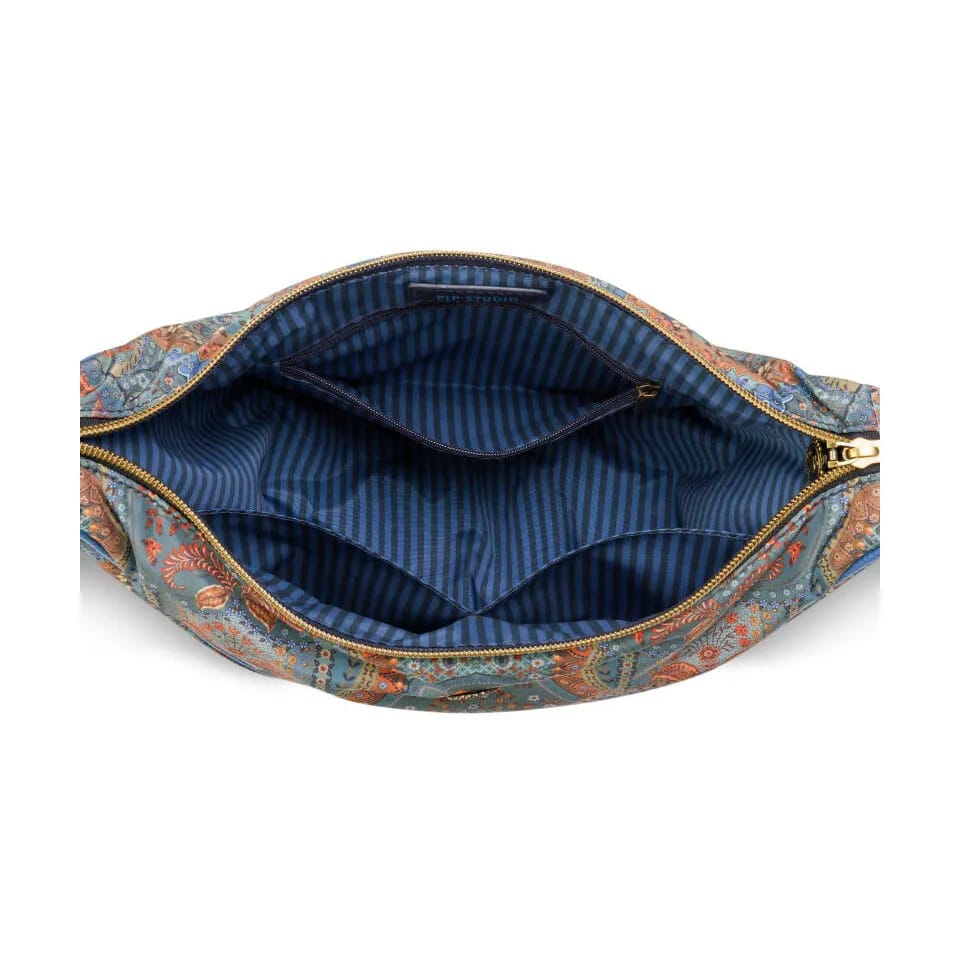 PIP Studio Øvrigt interiør Halfmoon Freya Crossbody Taske i Blue, 4