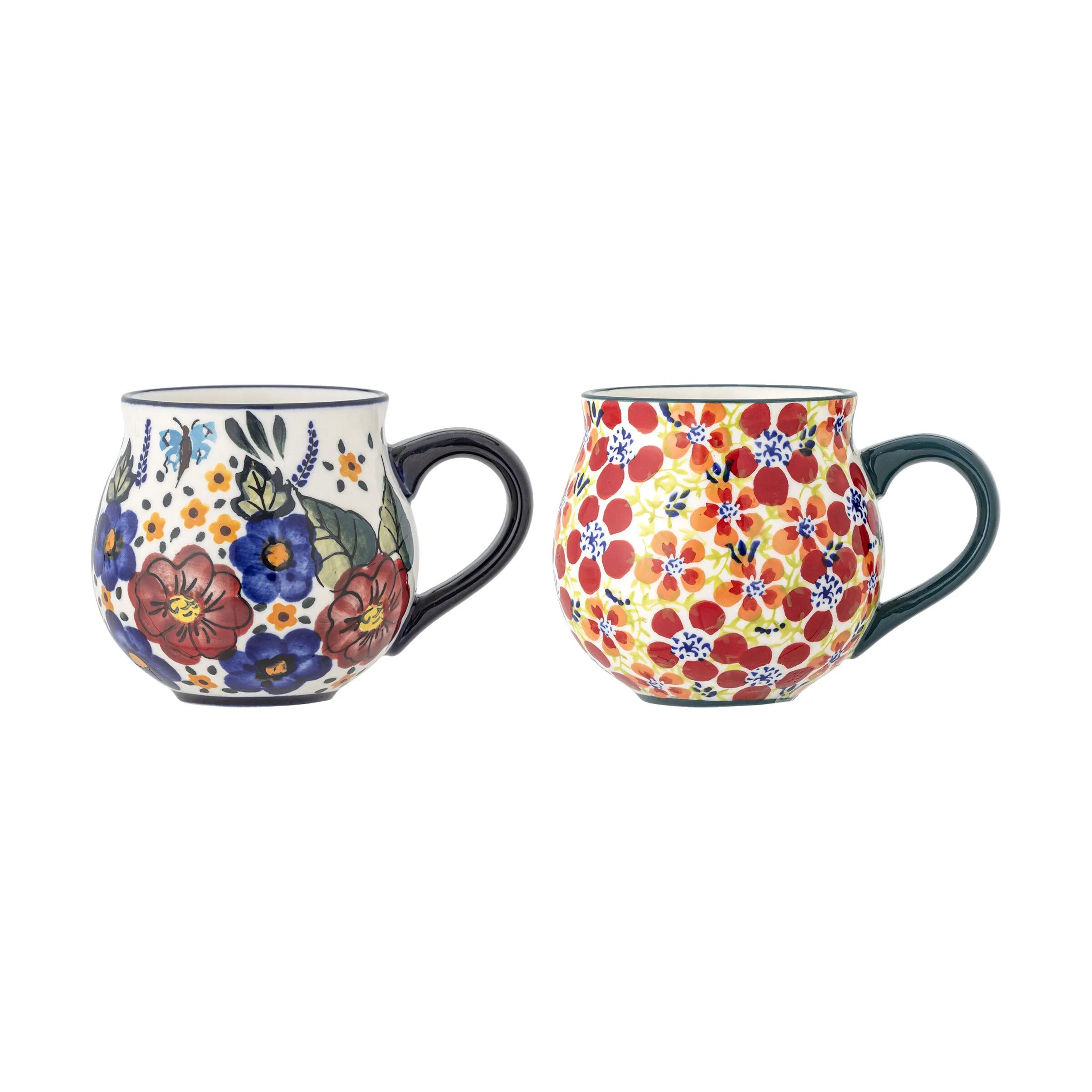 Creative Collection Krus og kopper med hank Florist Kop - 2 stk. i Multifarvet, 1