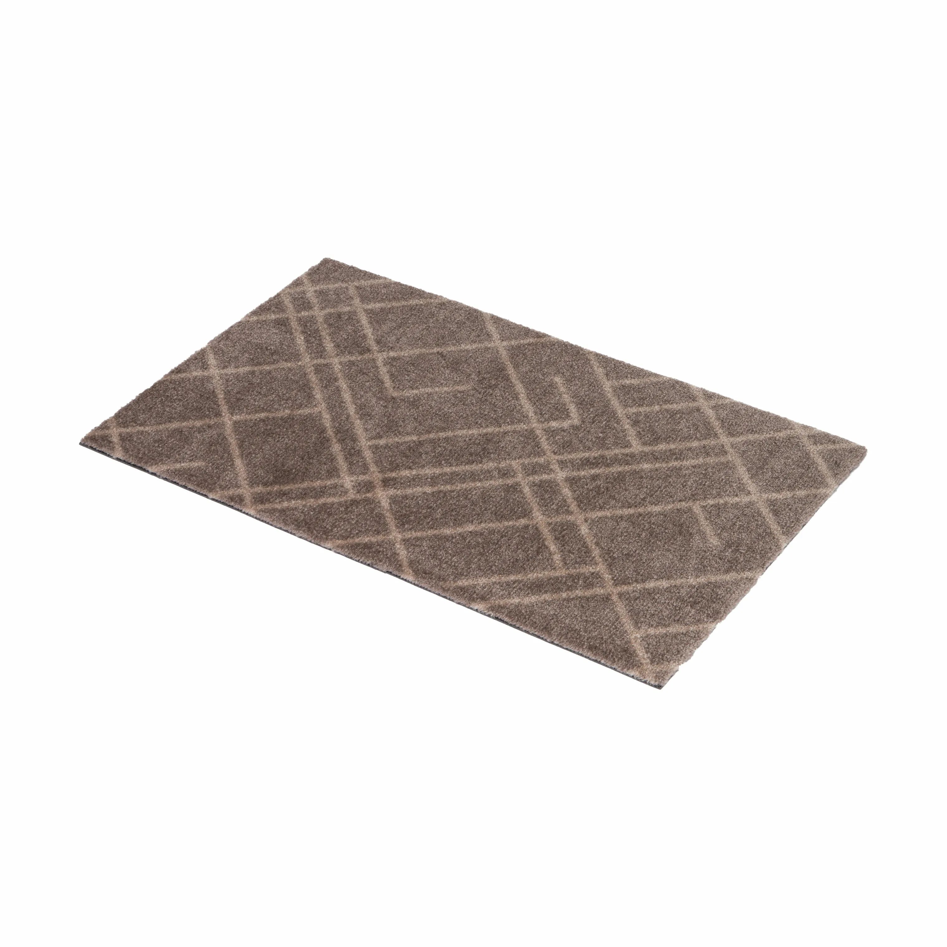 Tica Copenhagen Dørmåtter Lines Gulvmåtte i Sand, B40 x L60 cm, 4