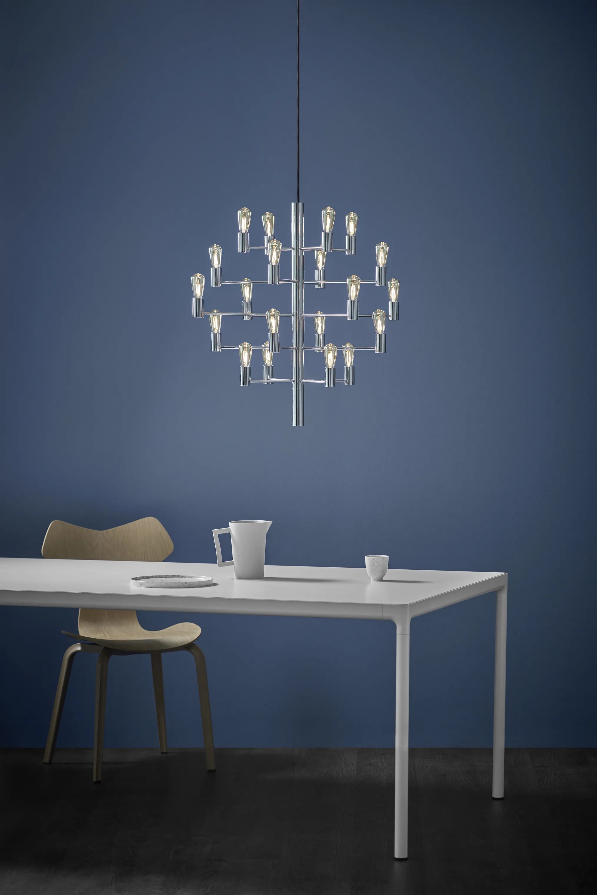Herstal Pendler Manola Pendel i Krom, 70 cm, 2