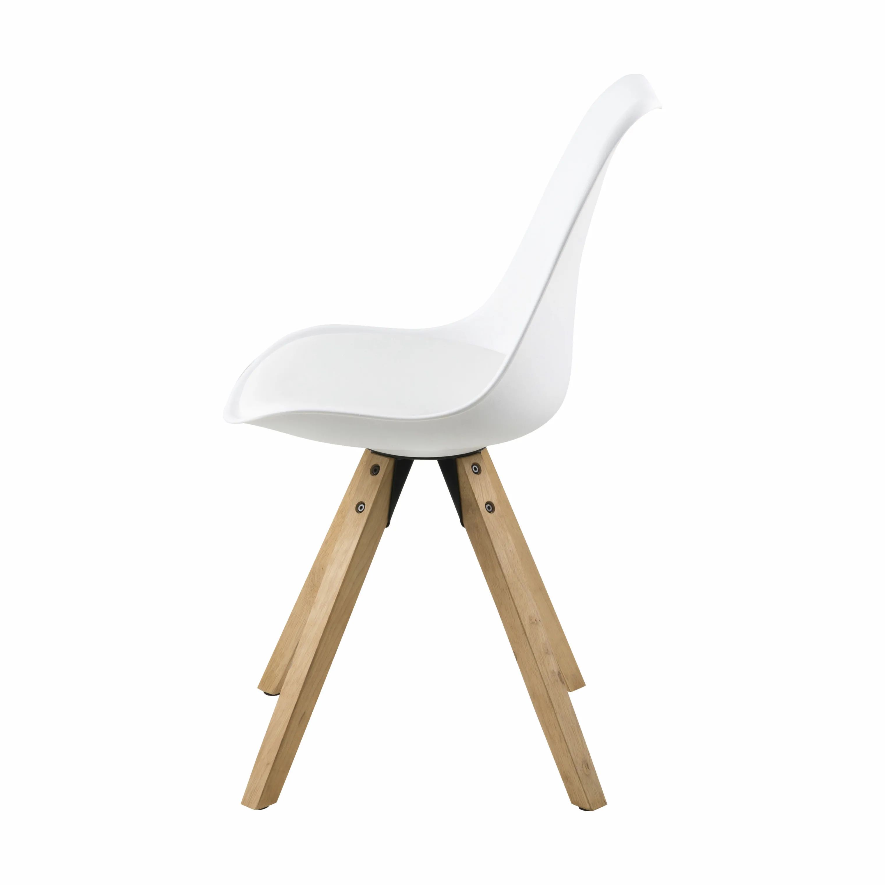 CASA Living Spisebordsstole Dima Spisebordsstol - 2 stk. i Hvid, 4
