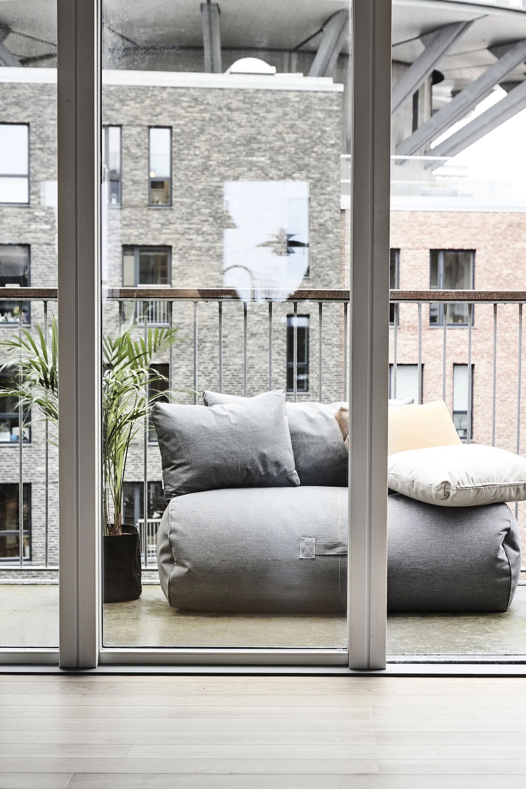 TRIMM Copenhagen Liggestole Mini Rocket Rocket Daybed i Grey, 120 cm, 3